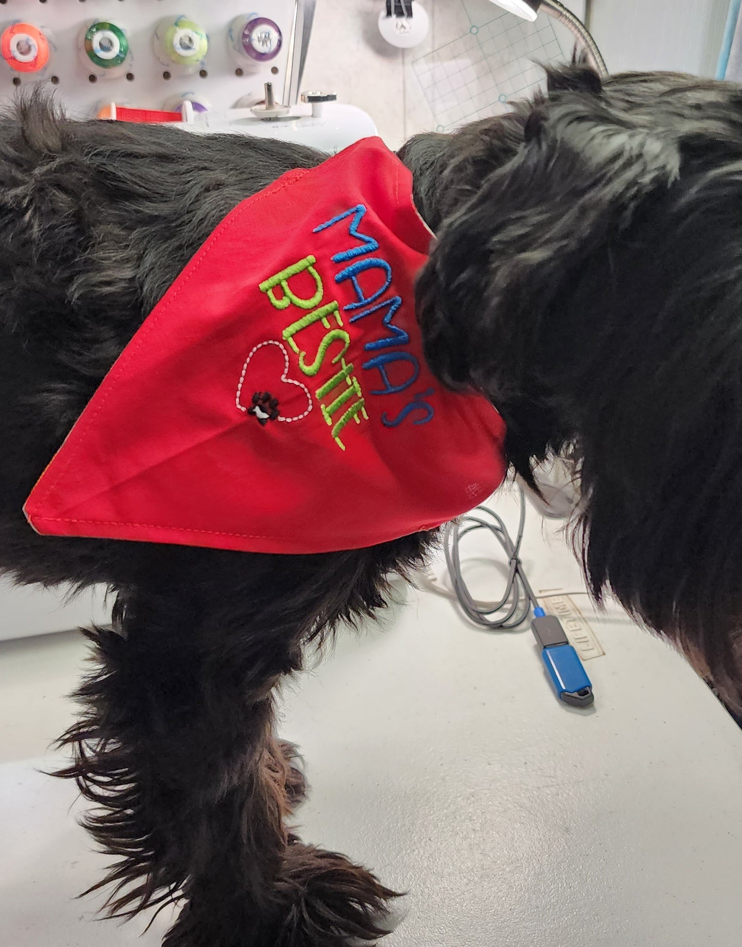 Mama's Bestie Embroidery Design