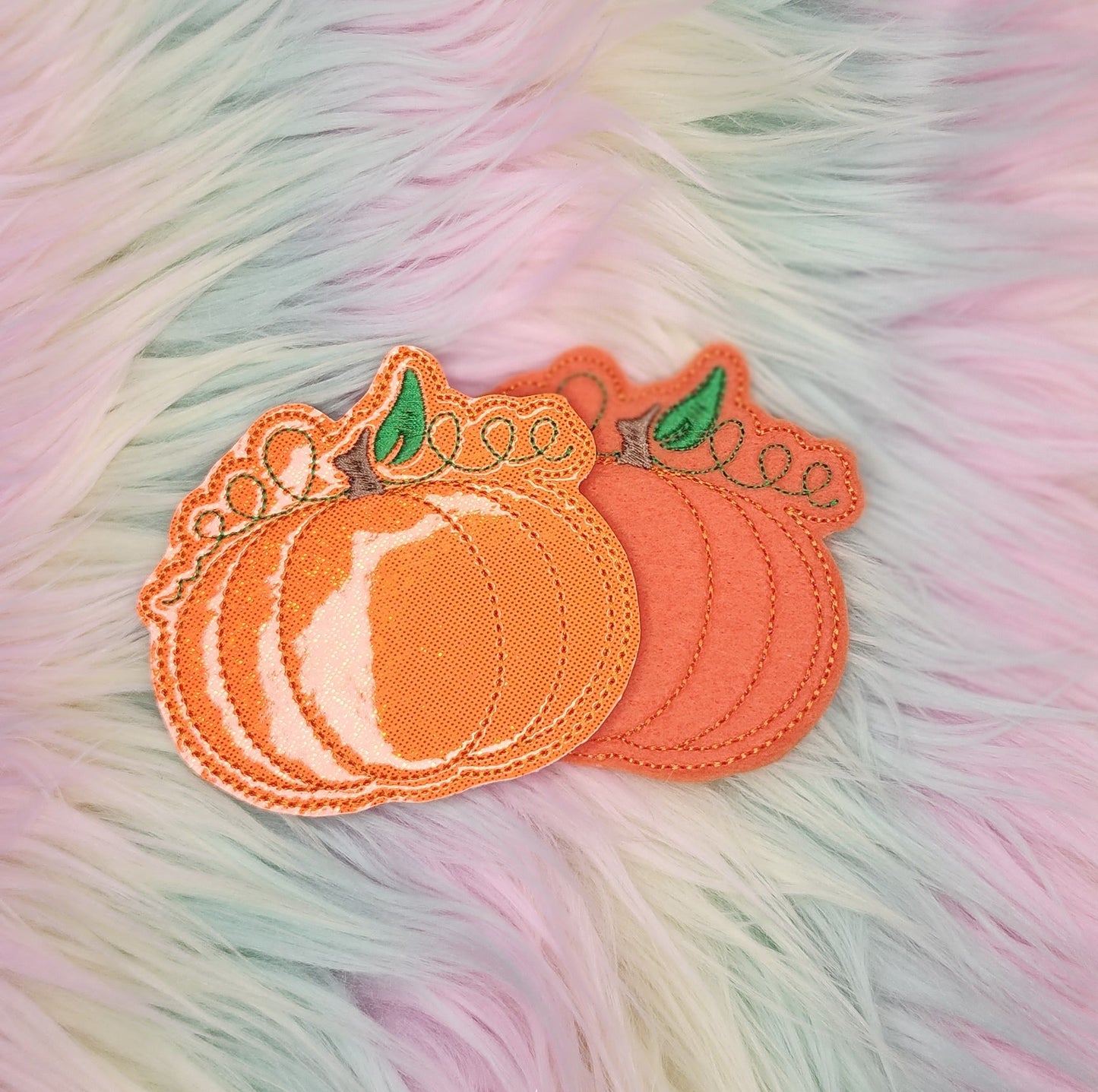 Pumpkin Headband Slider Embroidery Design