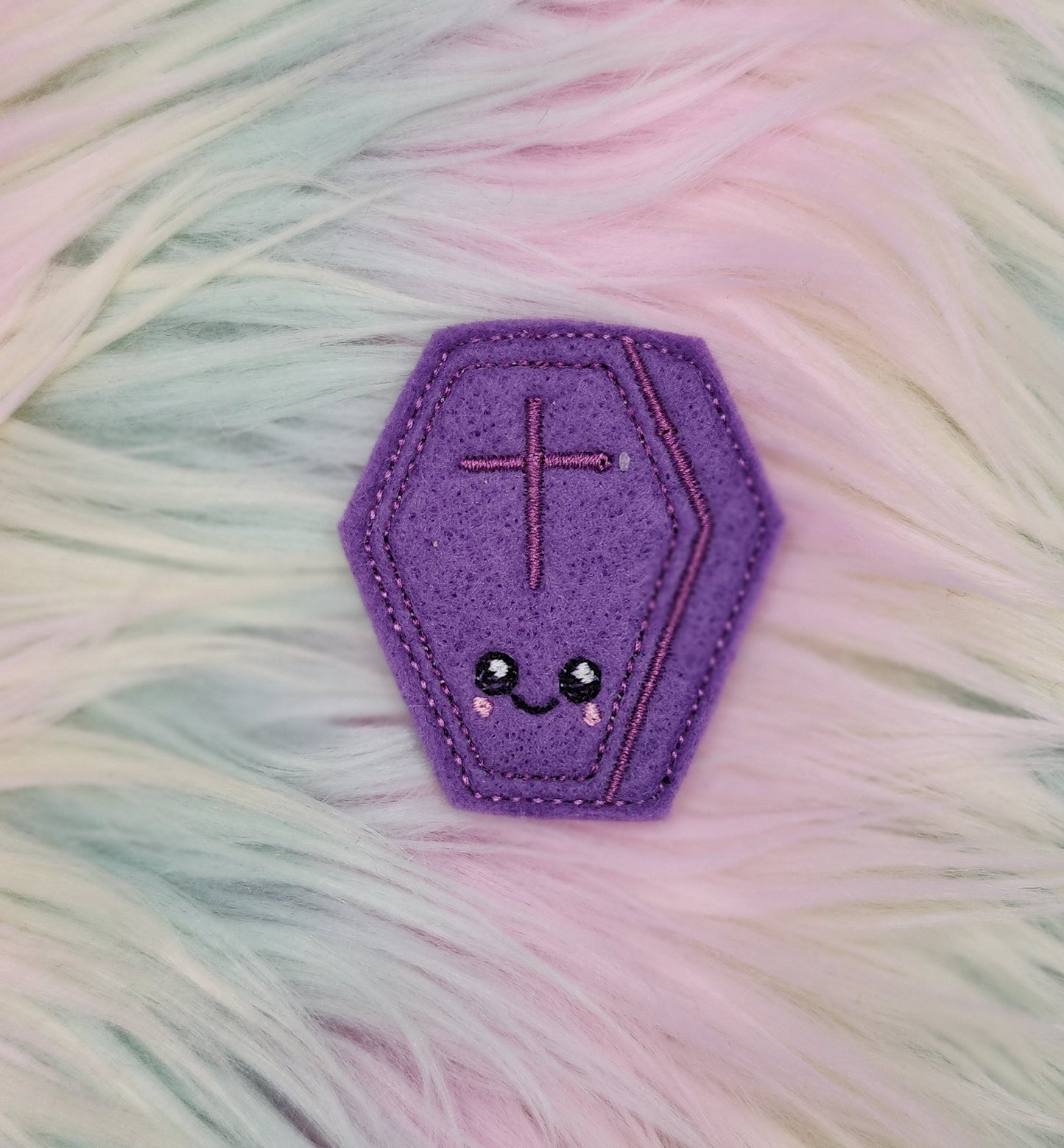 Cute Coffin Embroidery Design