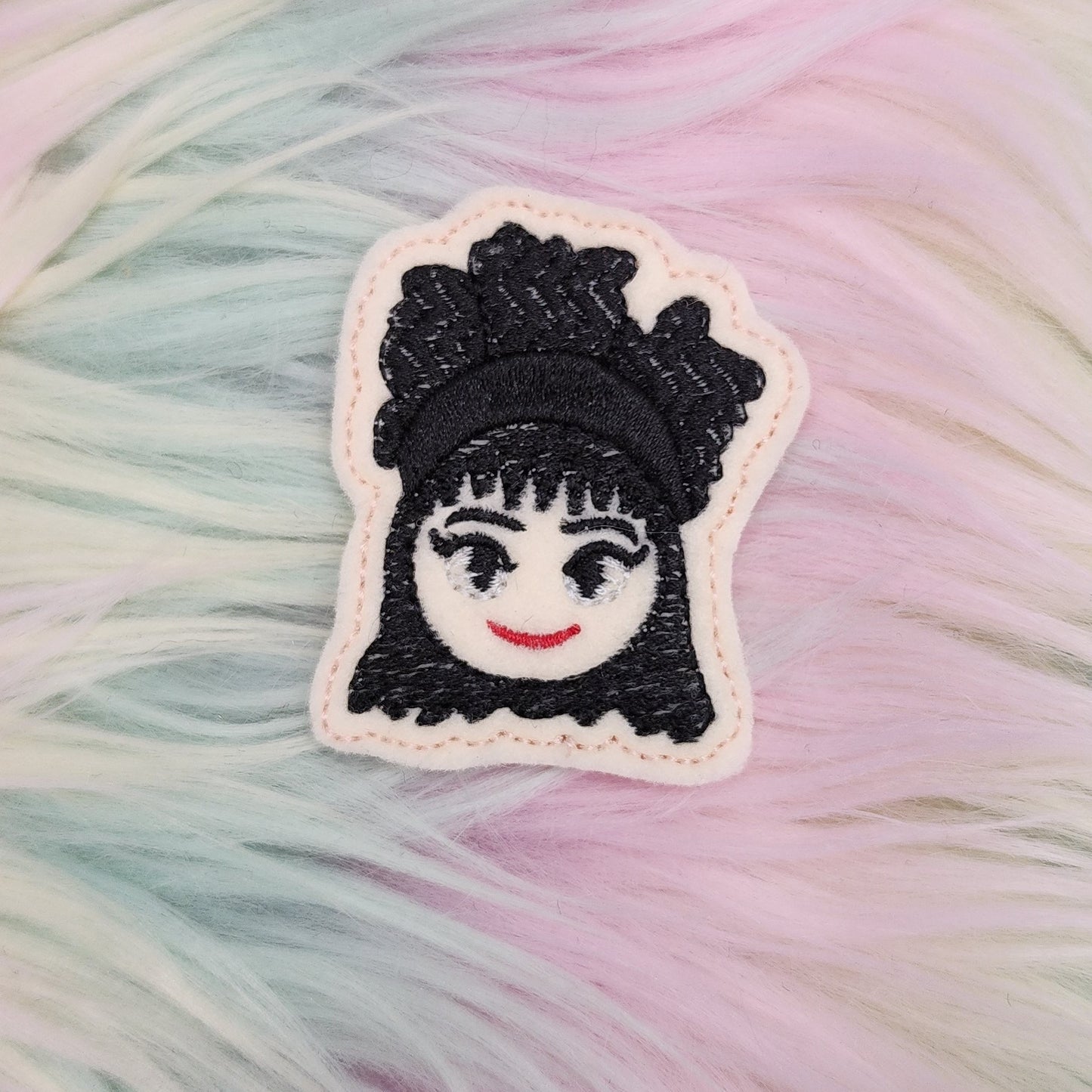 Goth Girl Linda Embroidery Design