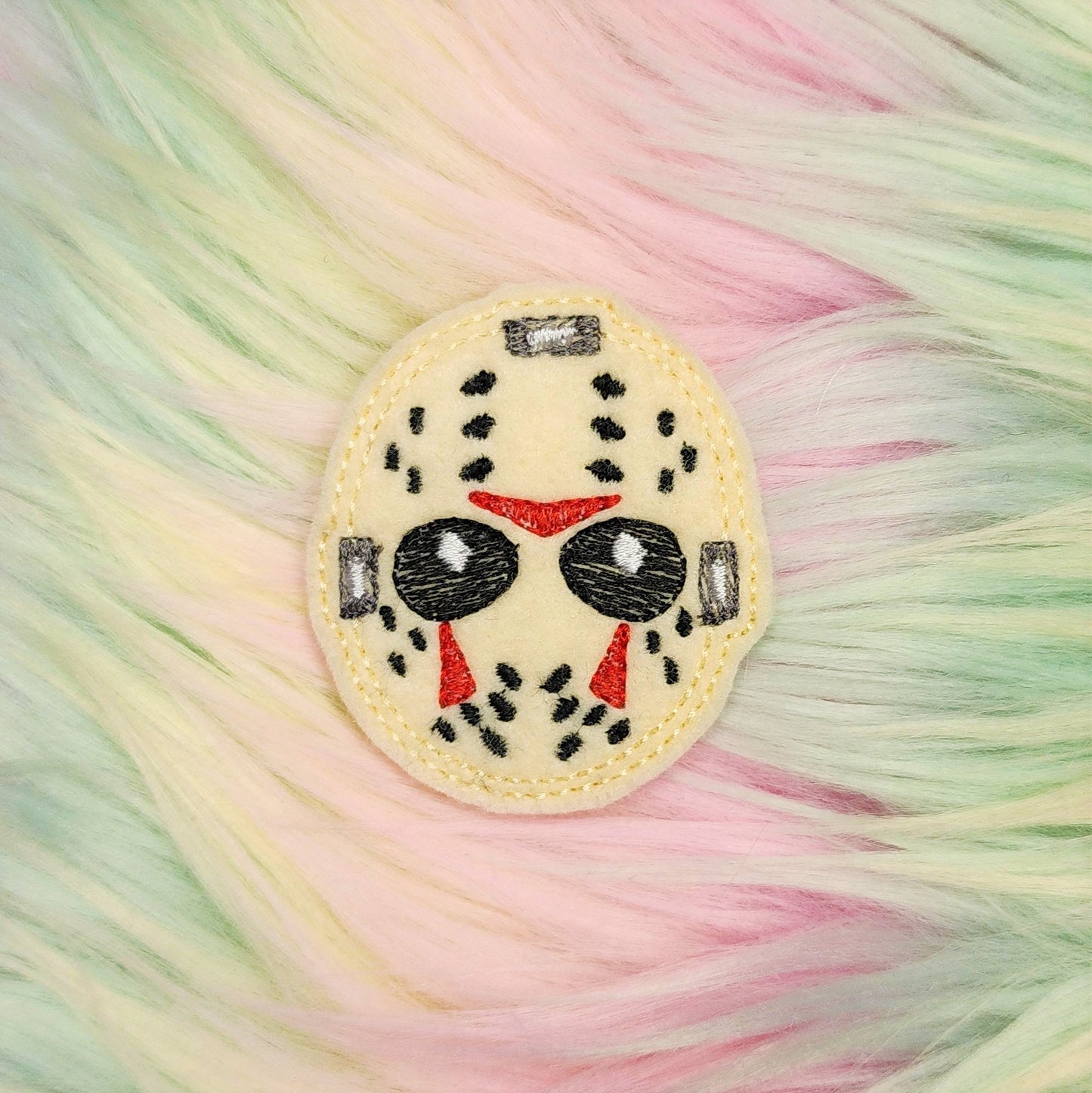 Hockey Mask Killer Embroidery Design