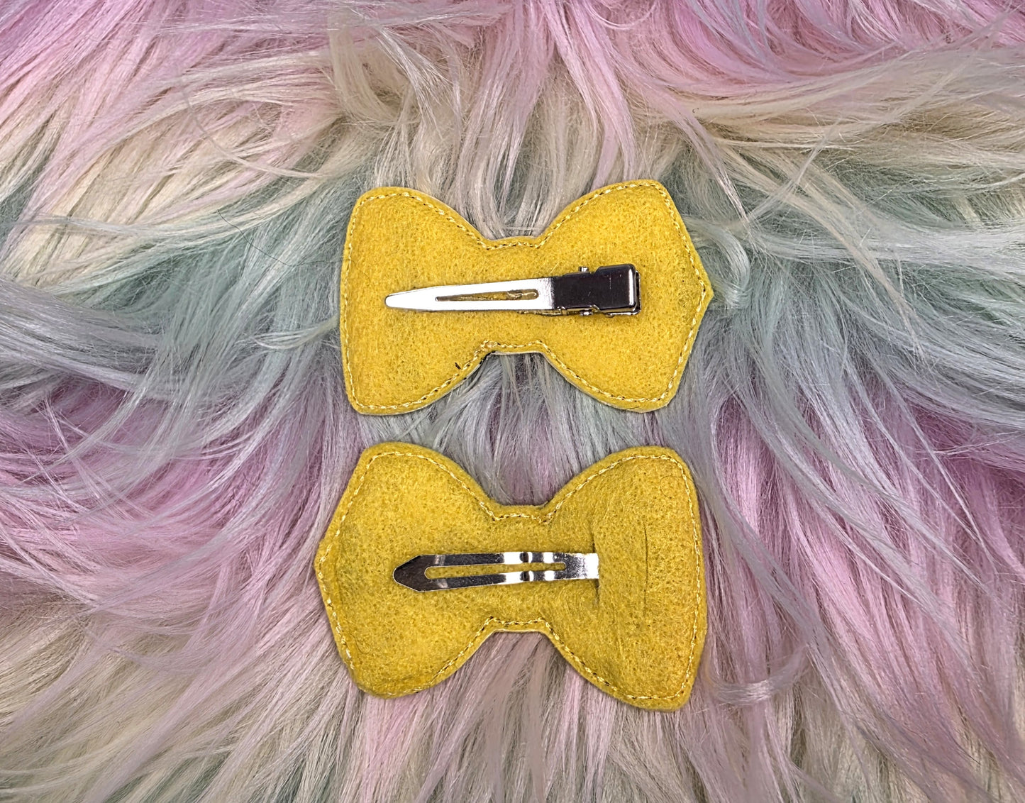 Pencil Bowtie Snap Clip