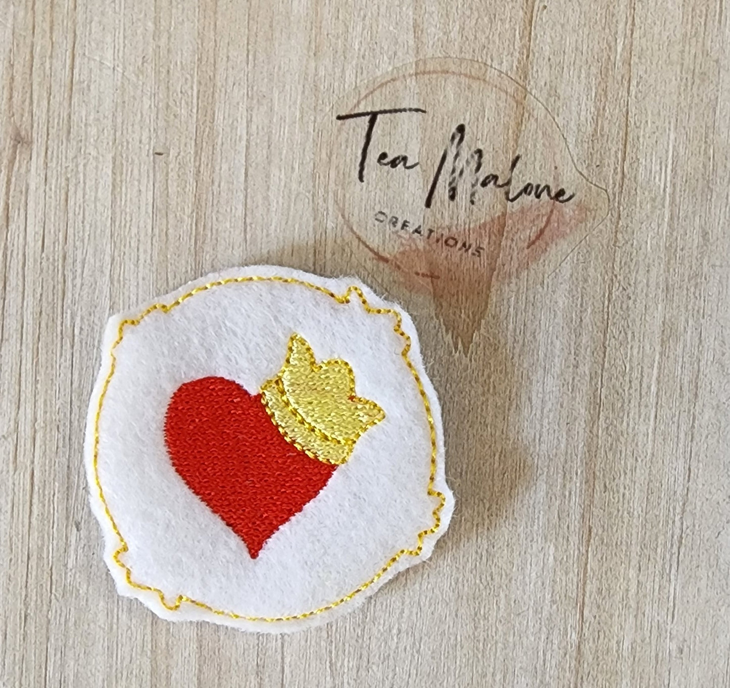 Brave Lion Belly Embroidery Design
