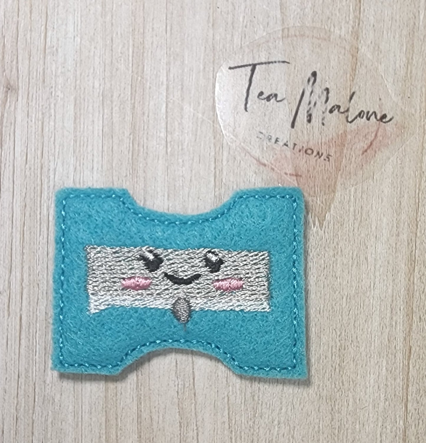 Kawaii Pencil Sharpener Embroidery Design