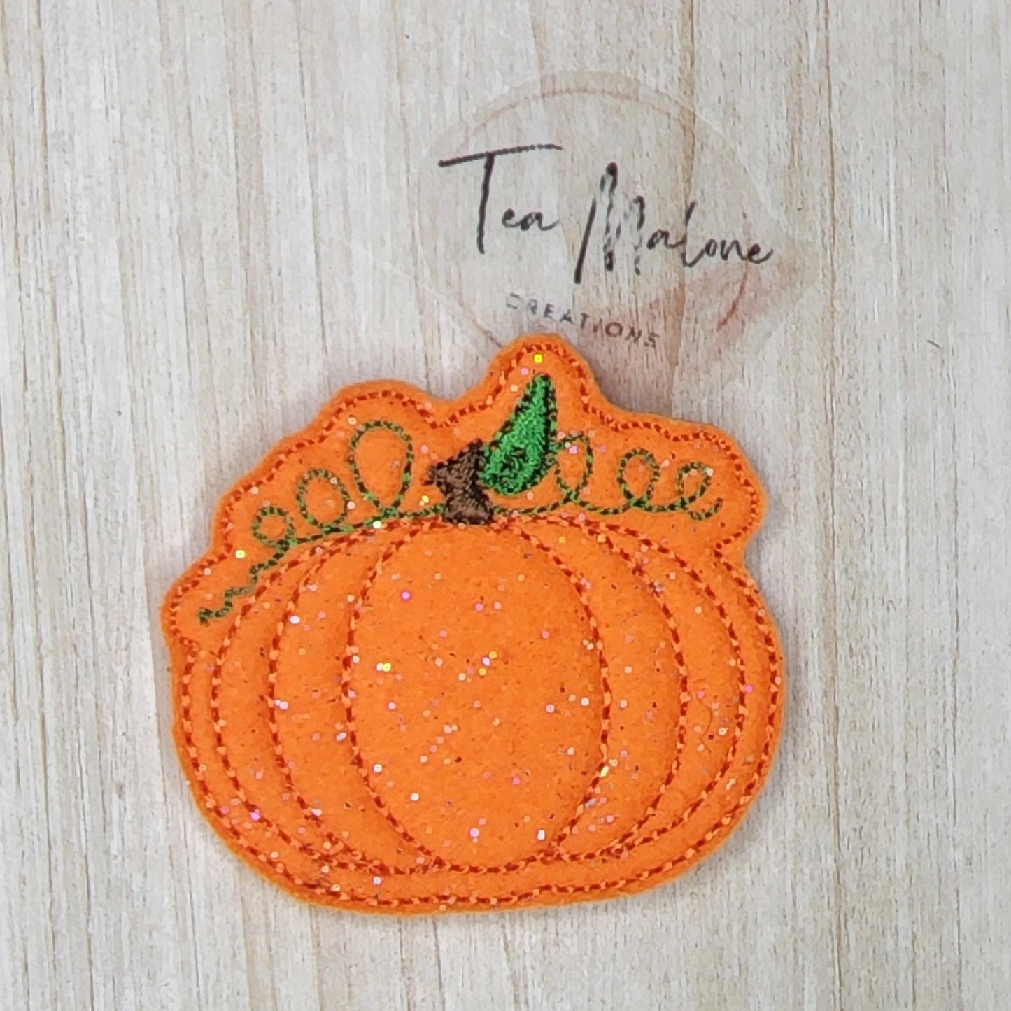 Pretty Pumpkin Embroidery Design