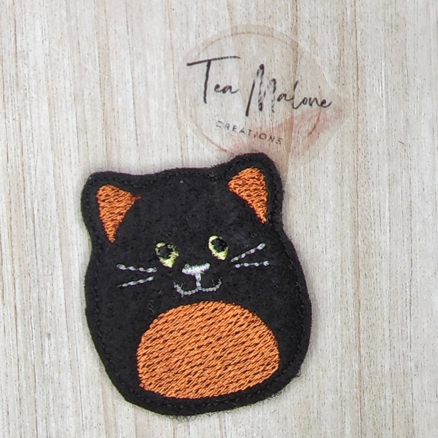 Squishy Halloween Kitty Embroidery Design