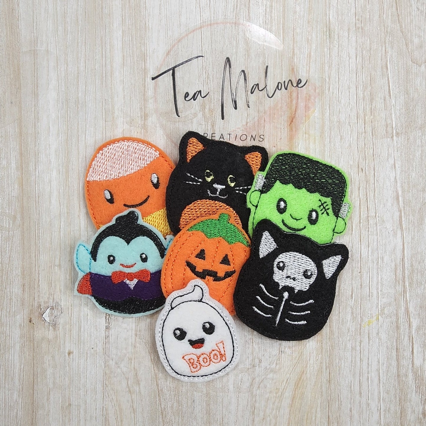 Halloween Squishies Set Embroidery Design