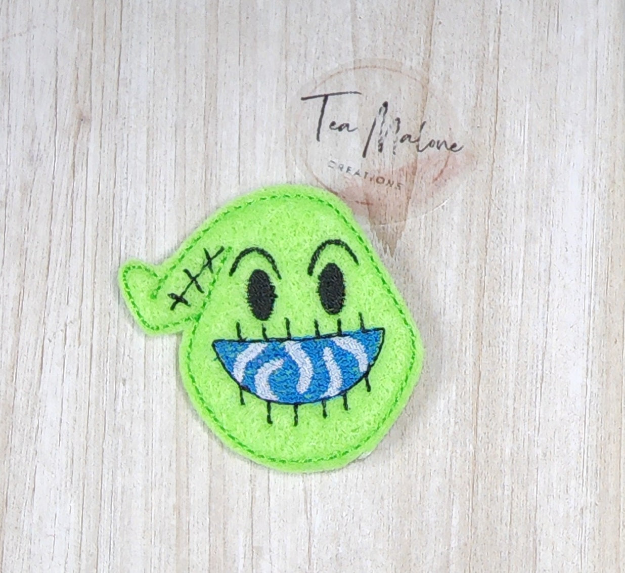 Burlap Meanie Embroidery Design