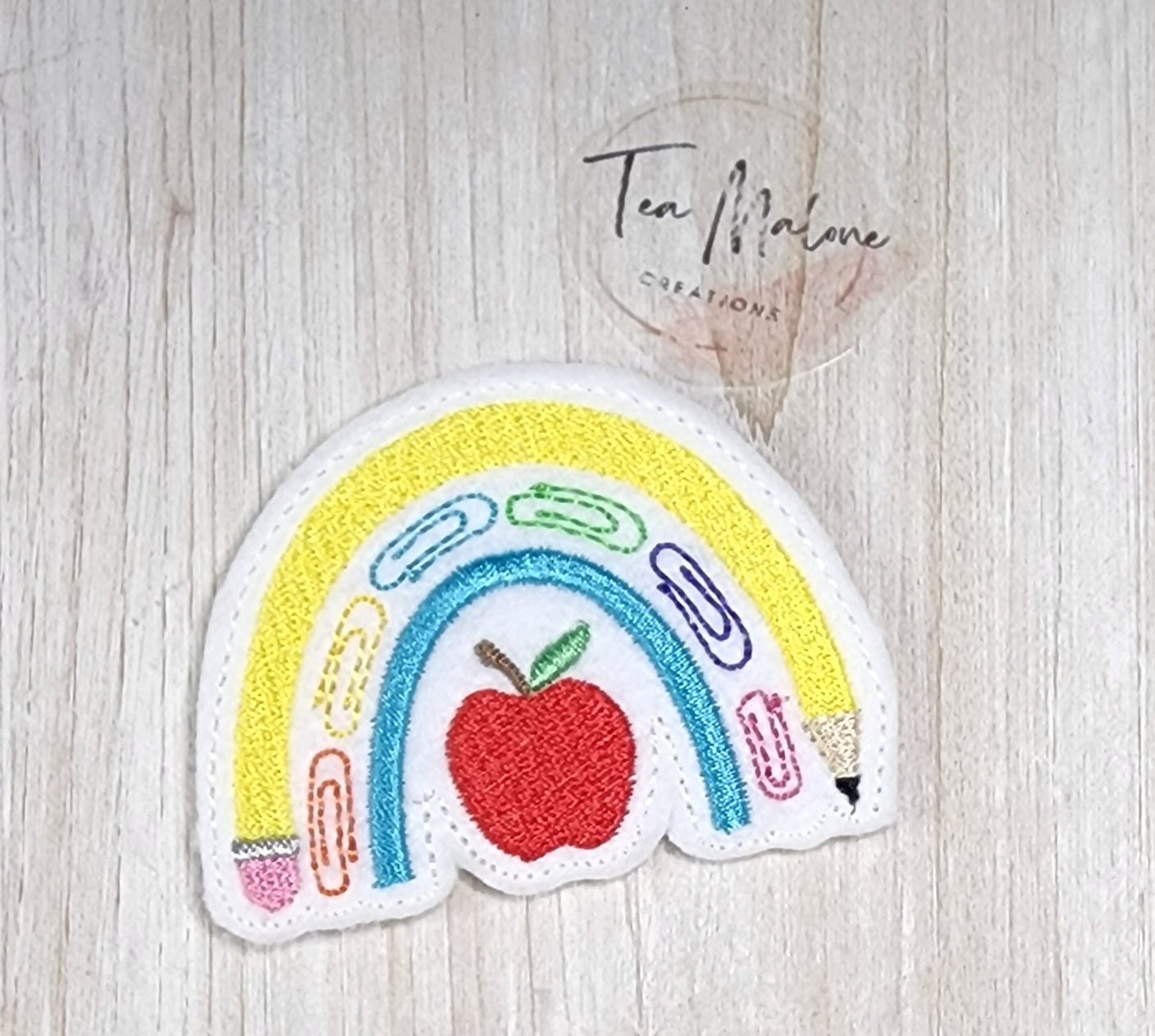BTS Rainbow Embroidery Design