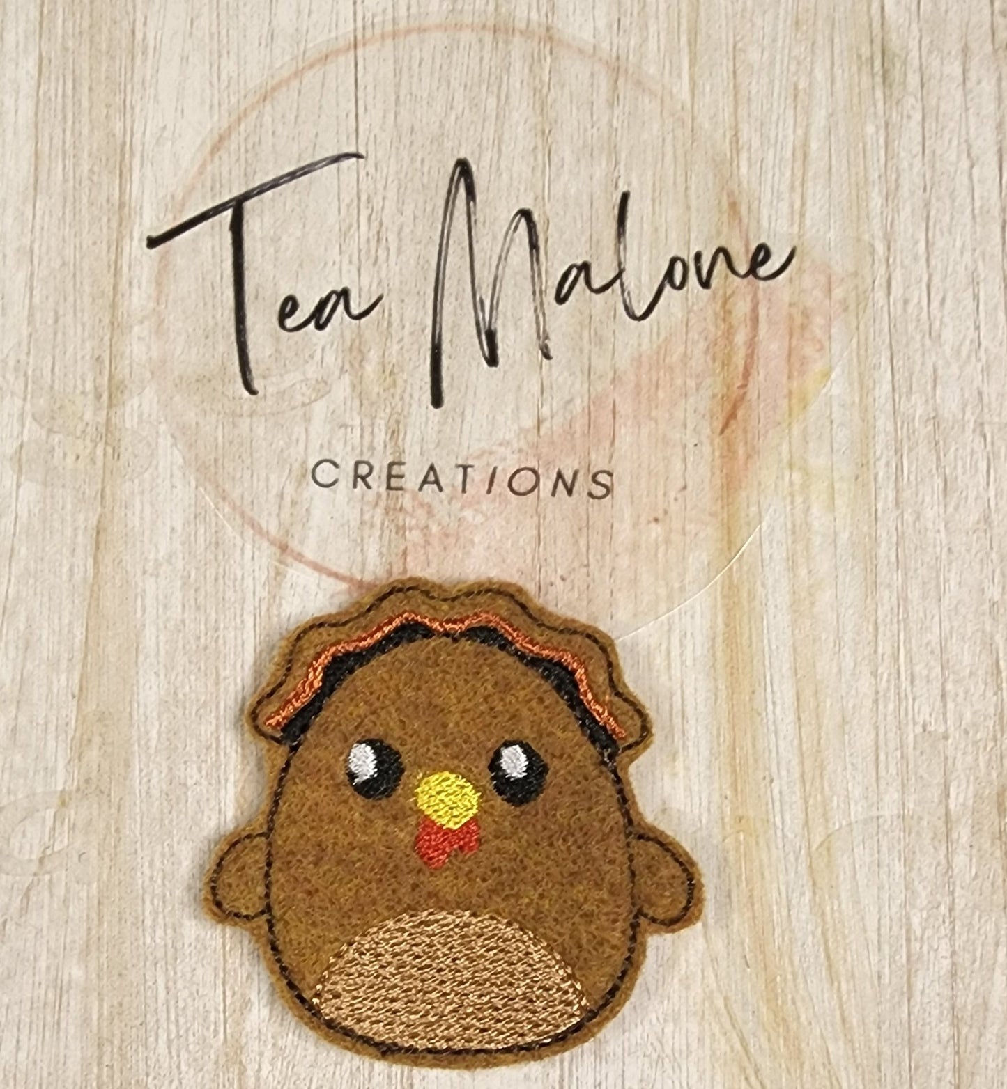 Squishy Turkey Embroidery Design