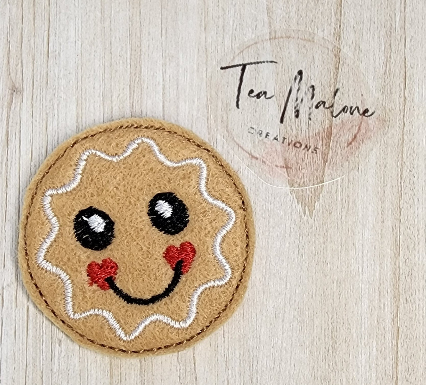 Gingerbread Boy Embroidery Design