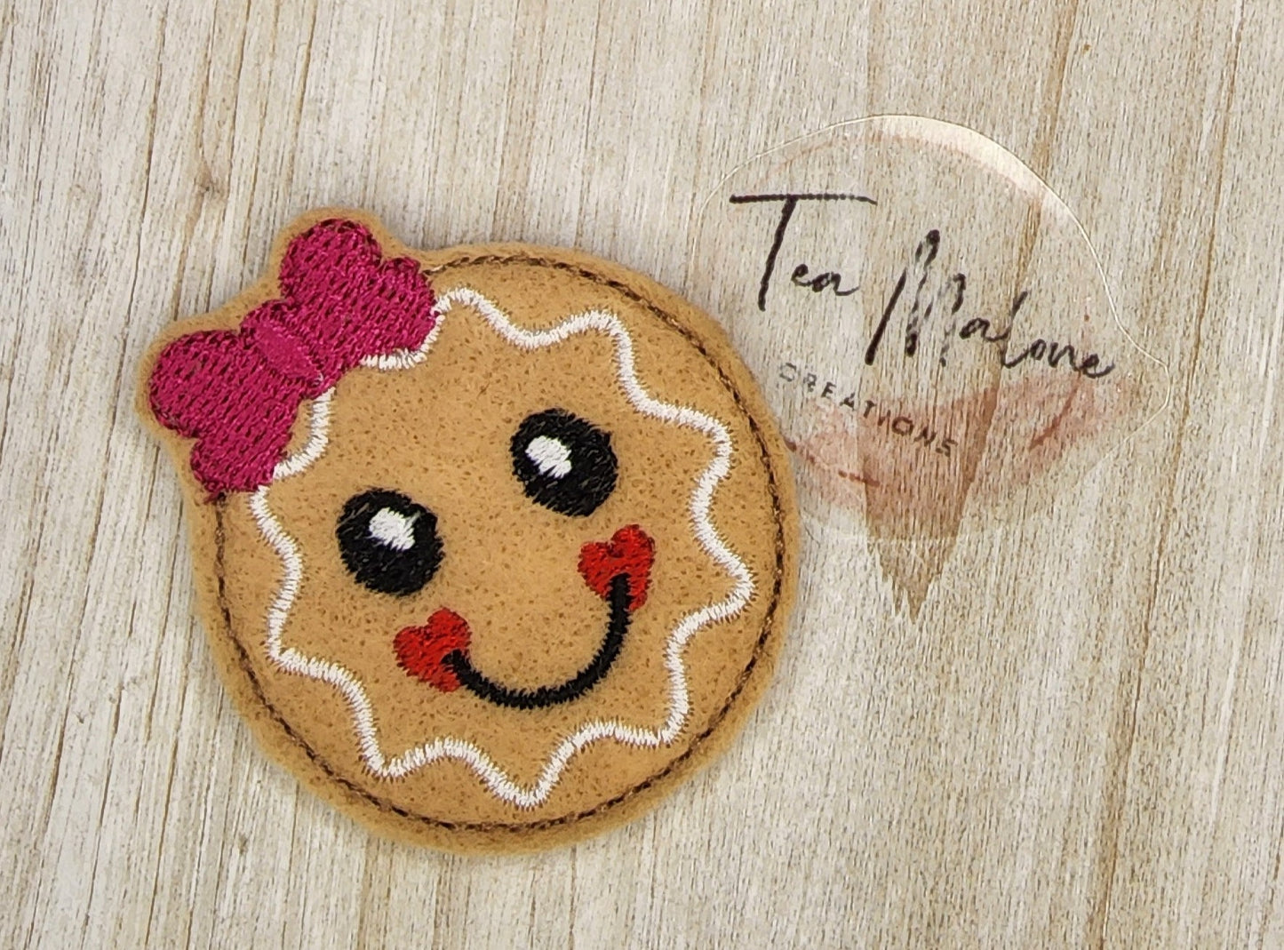 Gingerbread Girl Embroidery Design