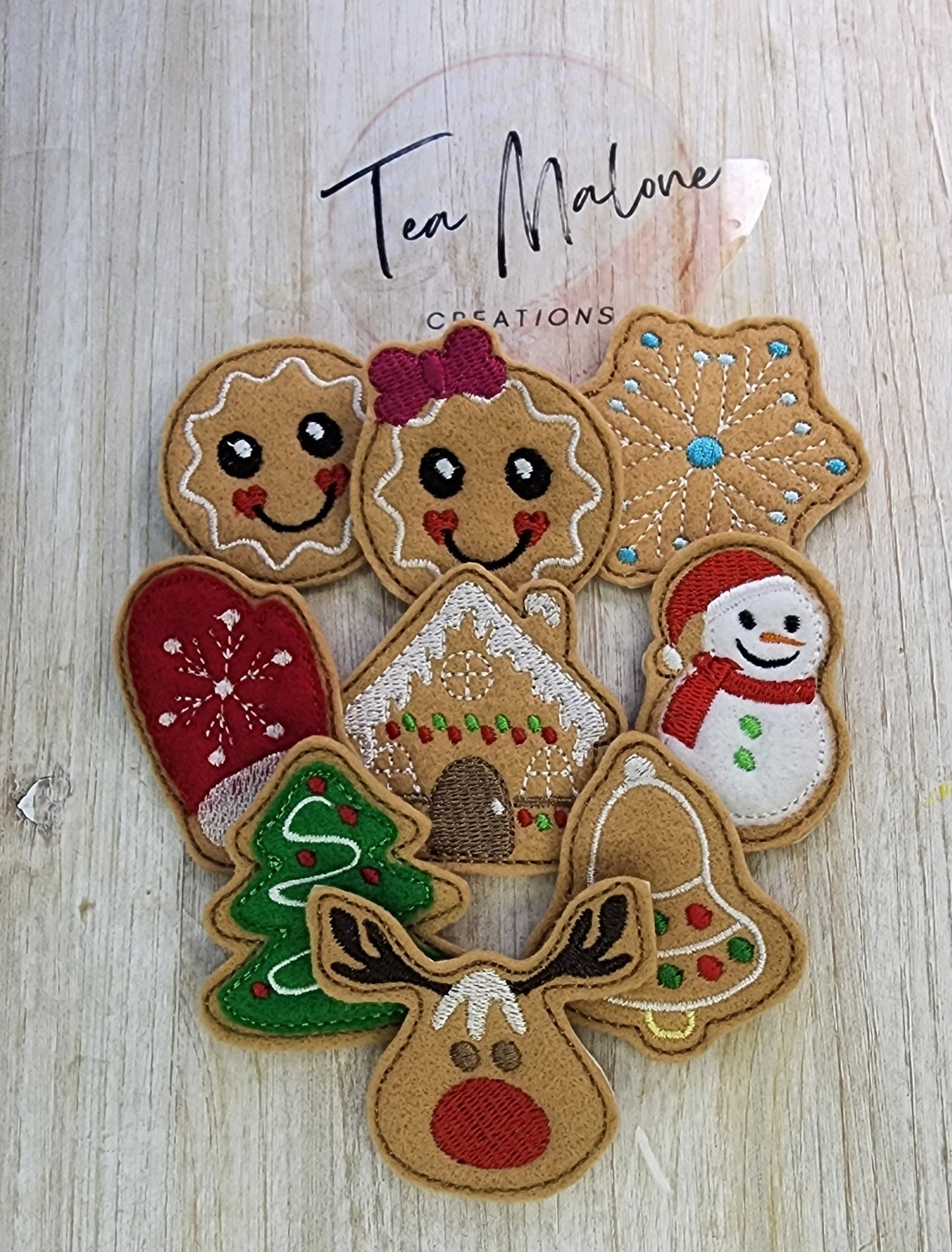 Christmas Cookie Set Embroidery Design