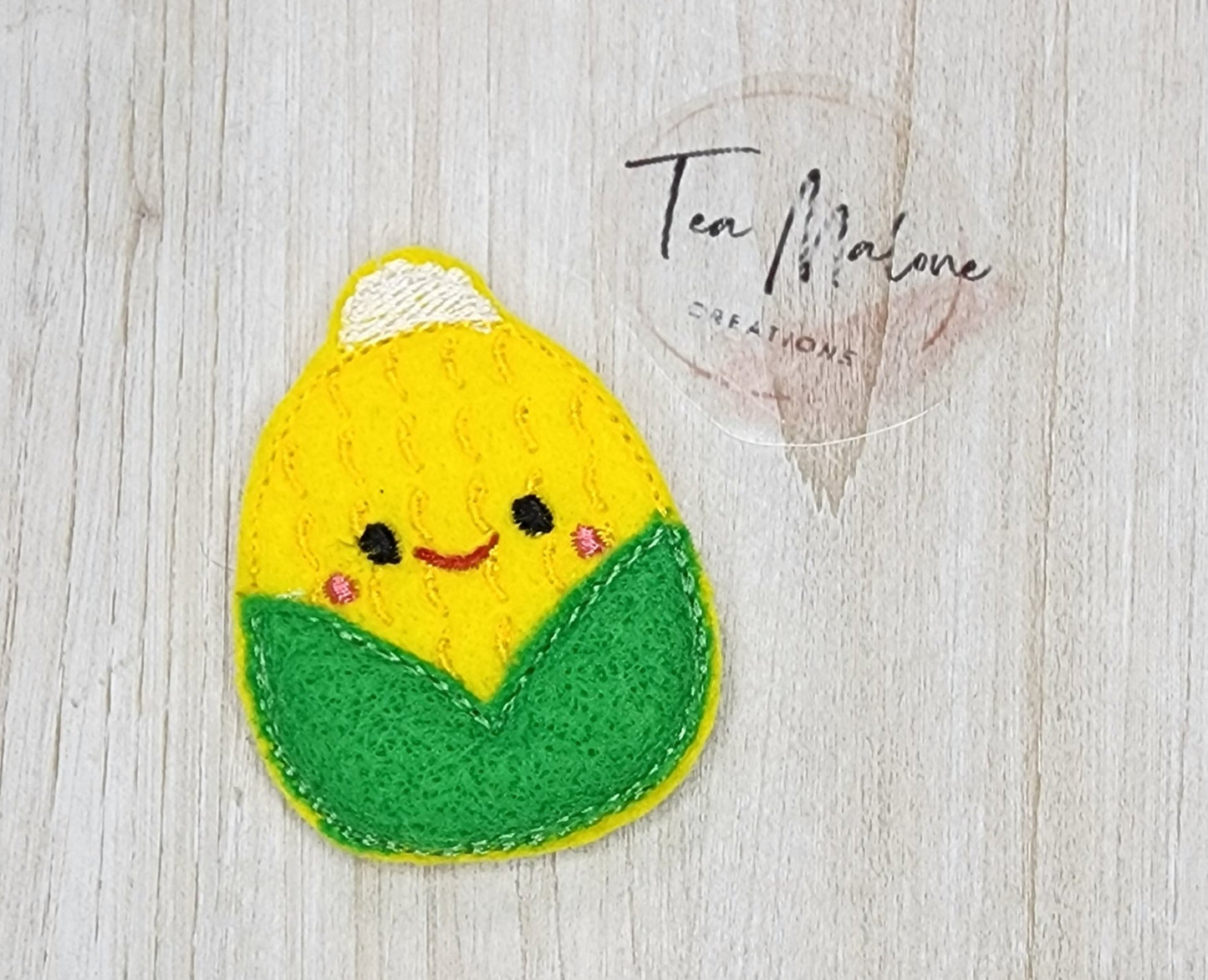Squishy Corn Embroidery Design