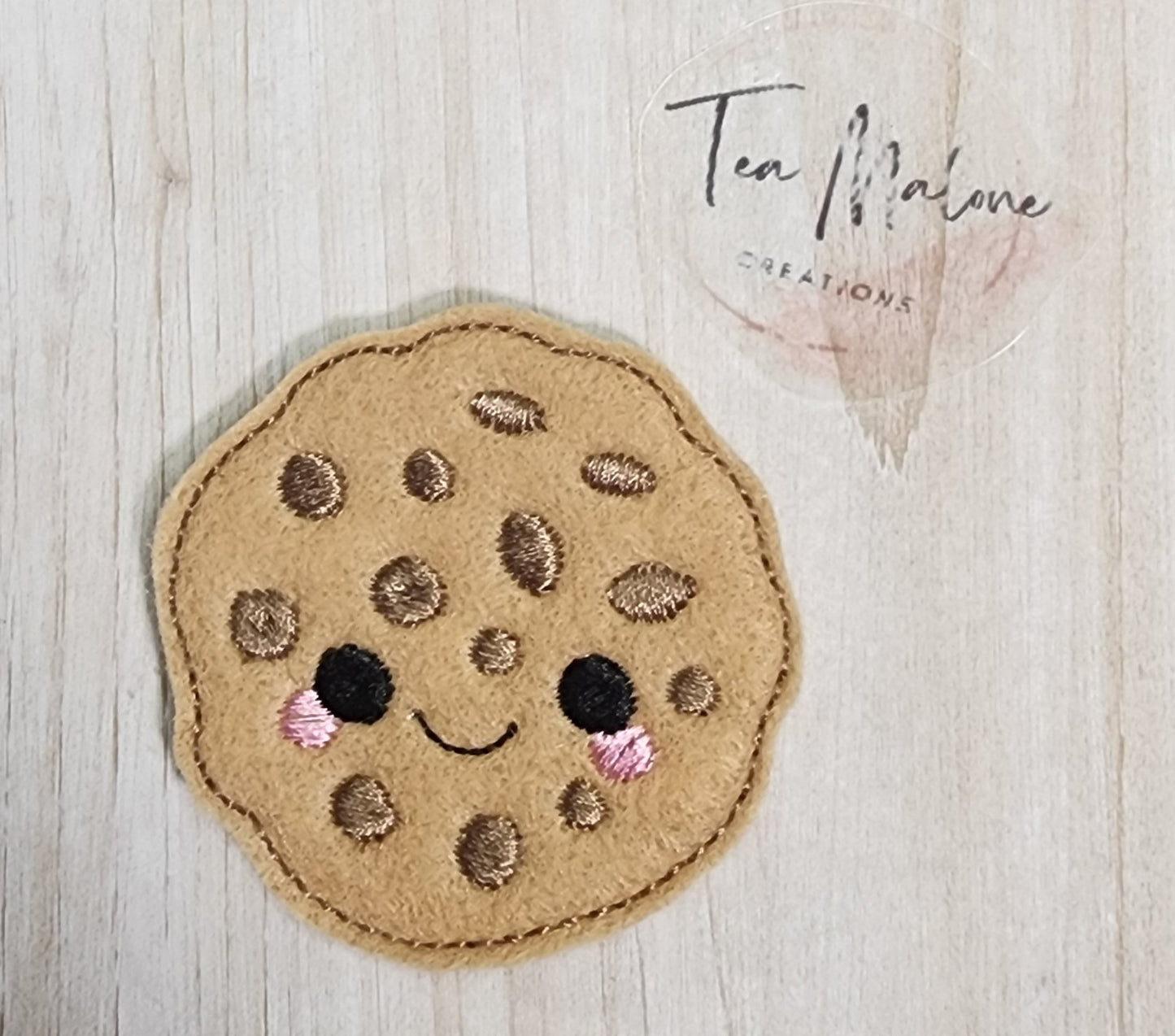 Kawaii Cookie Embroidery Design