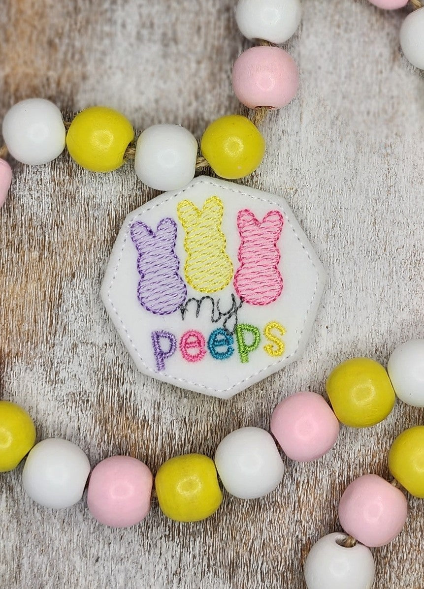 My Peeps Embroidery Design