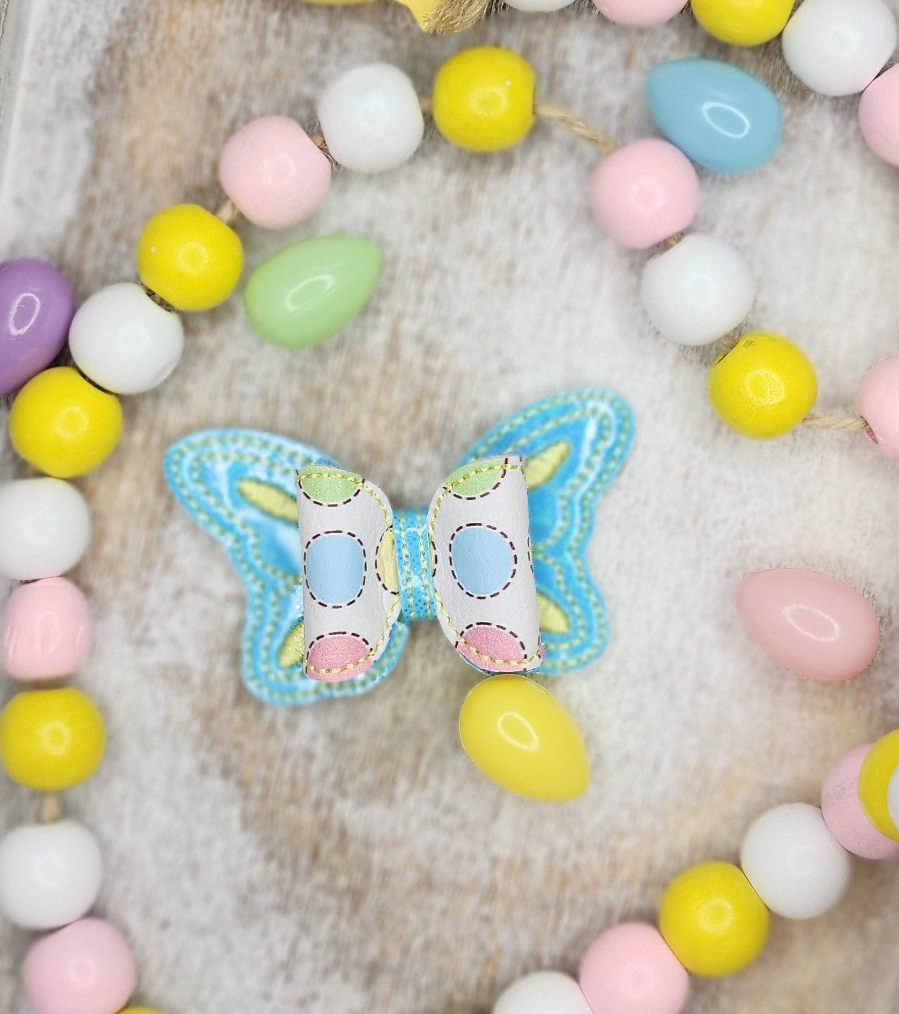 MINI Satin Butterfly Bow Embroidery Design