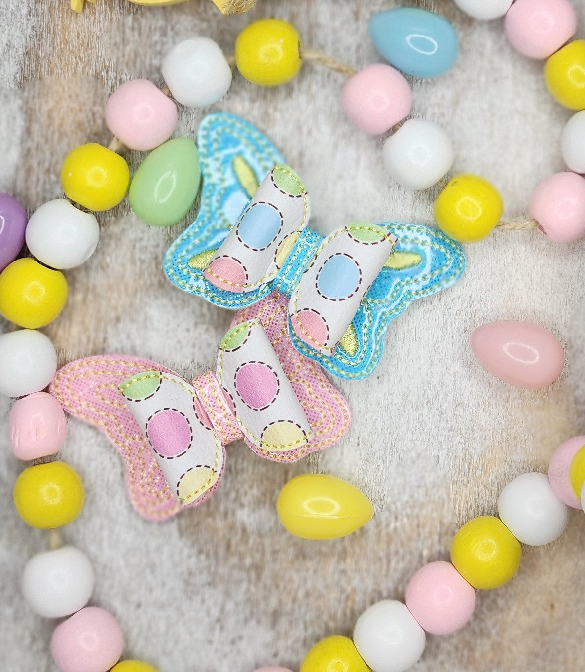 MINI Butterfly Bow Set Embroidery Design