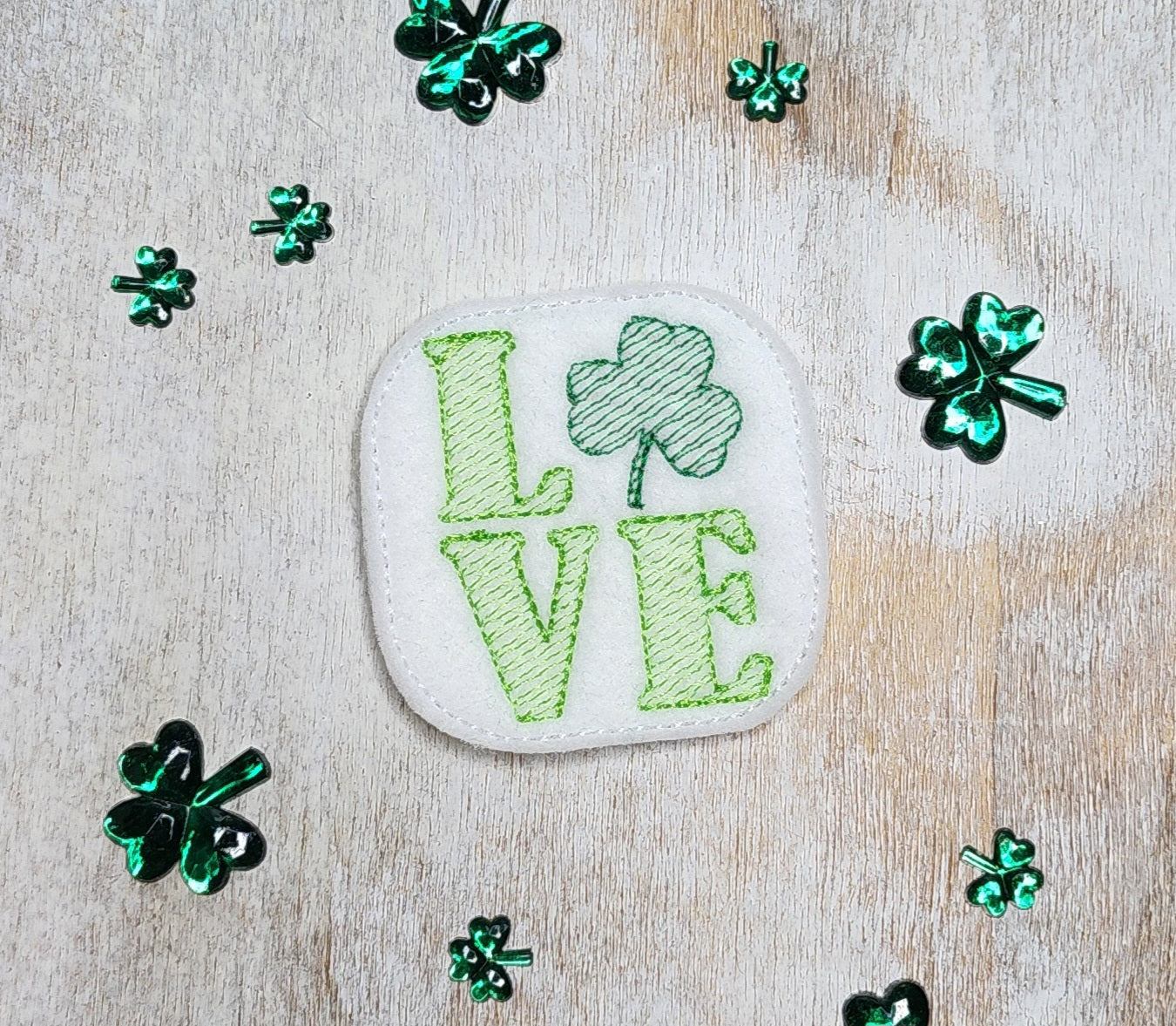 Love Sketch Embroidery Design