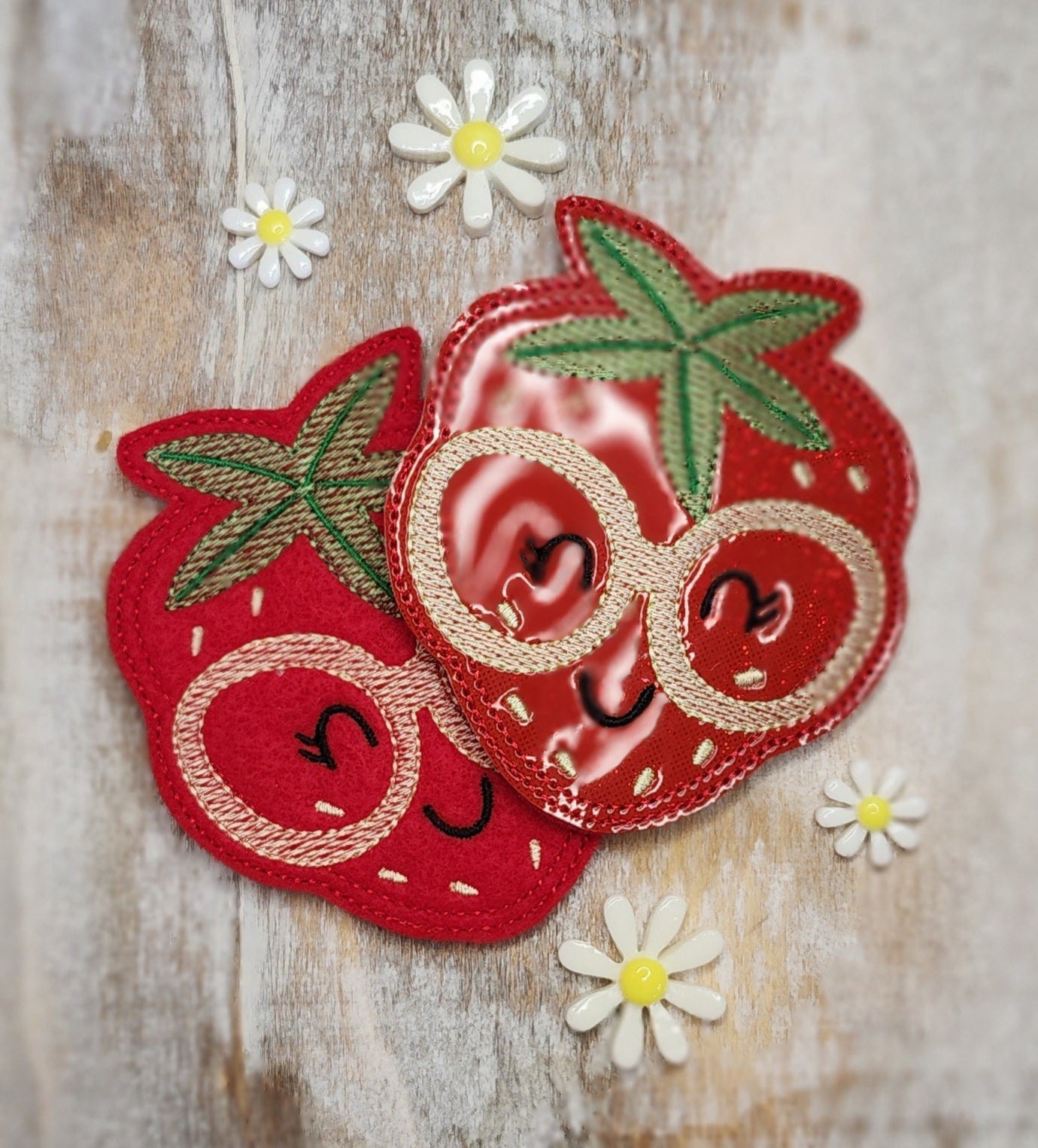 Geeky Strawberry Headband Slider