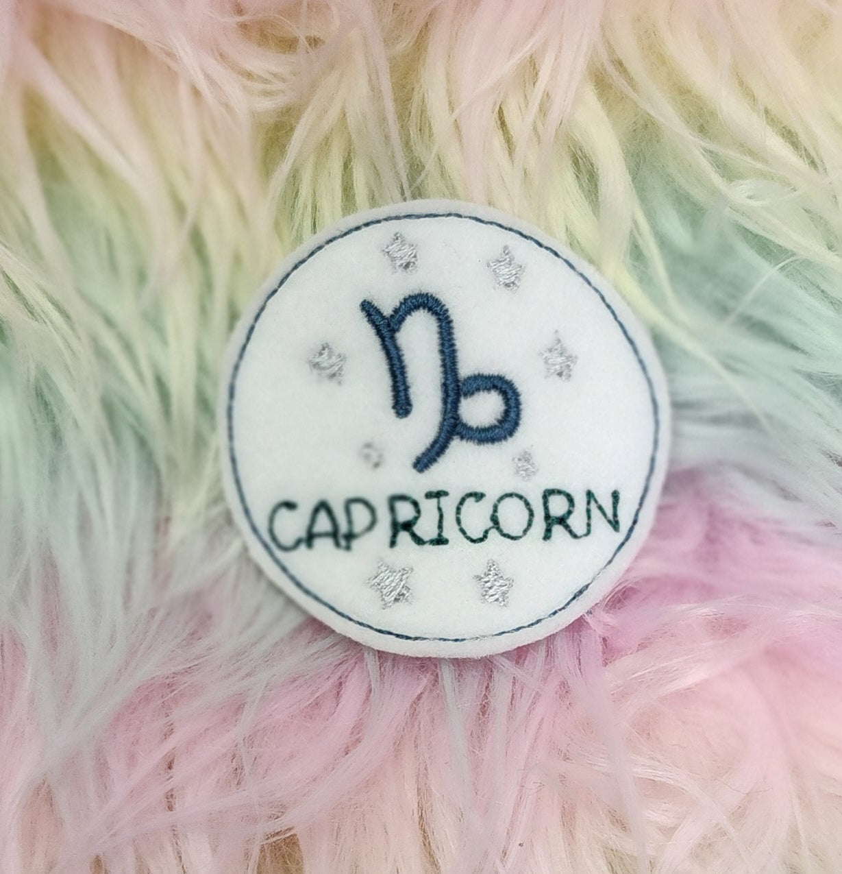 Capricorn Embroidery Design