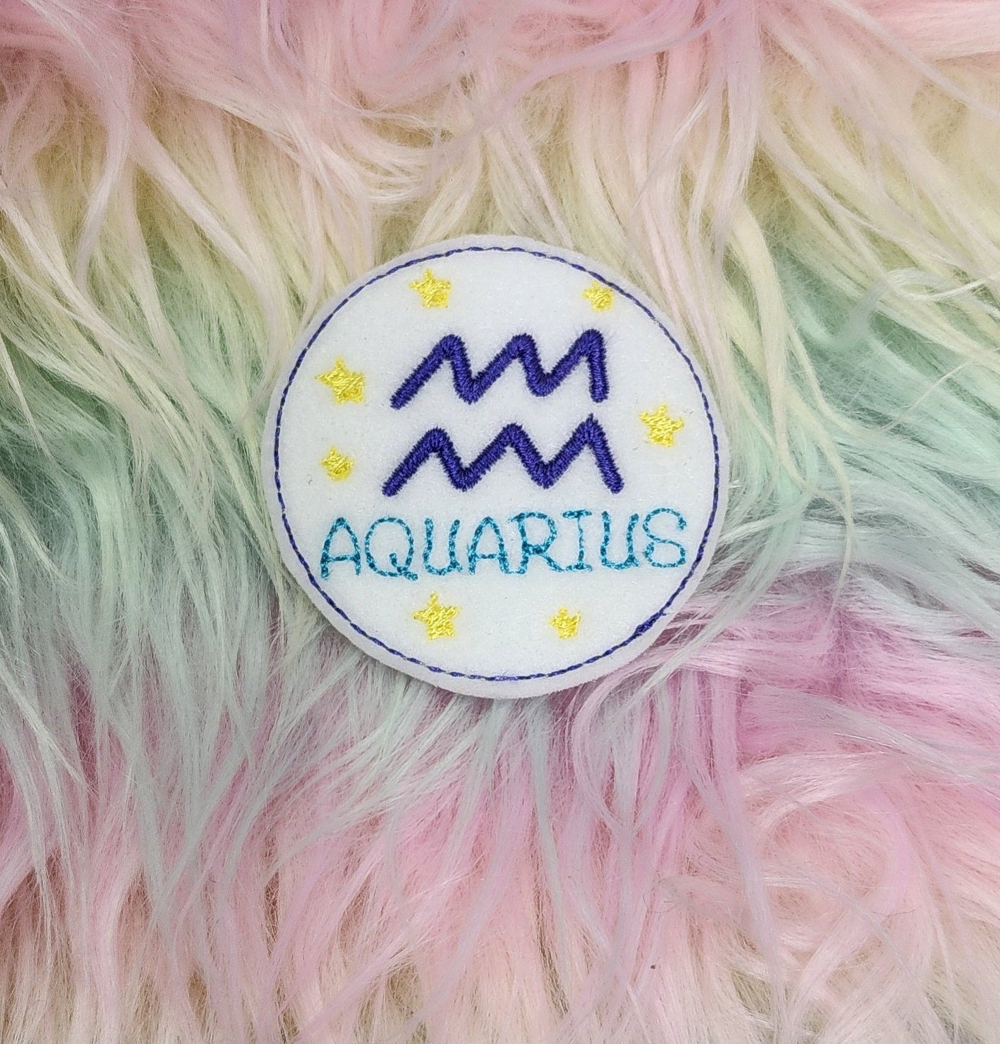 Aquarius Embroidery Design