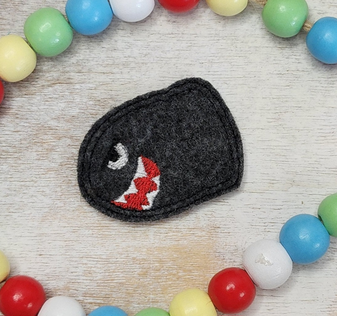 Shark Bullet Embroidery Design