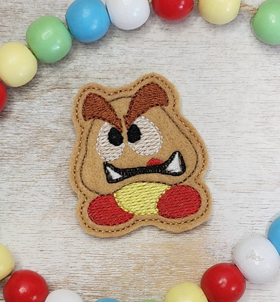 Mushroom Baddie Embroidery Design