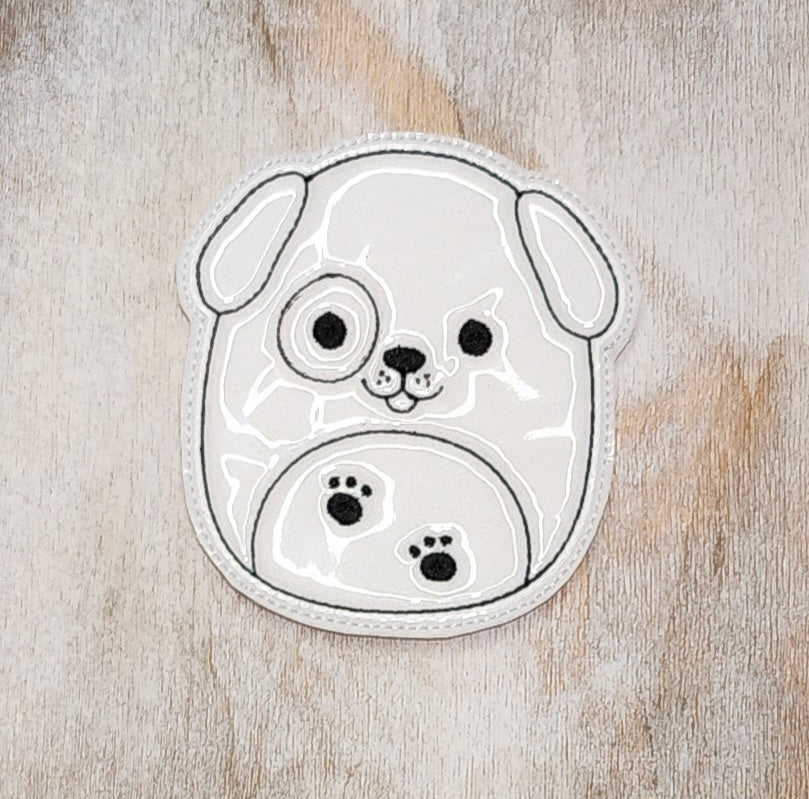 Squishy Puppy Coloring Doll