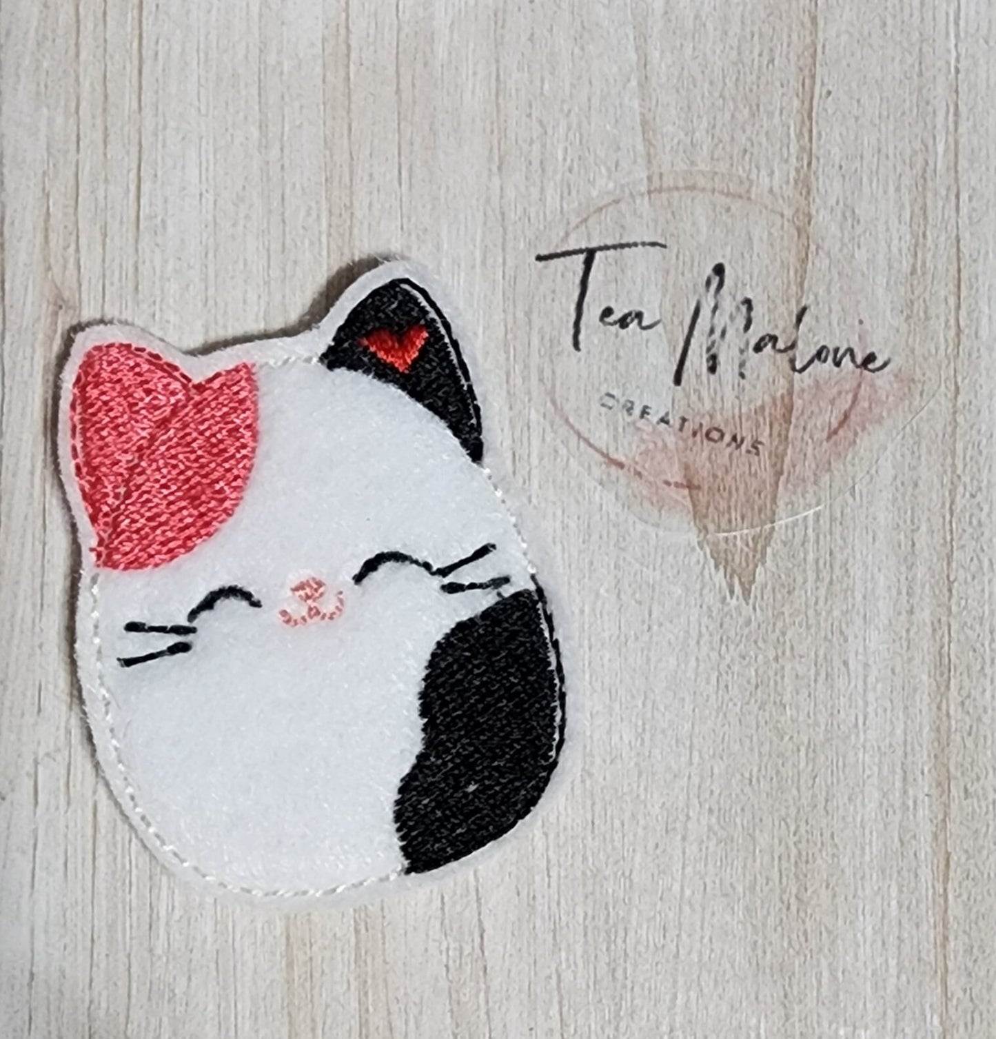 Squishy Kitty Embroidery Design