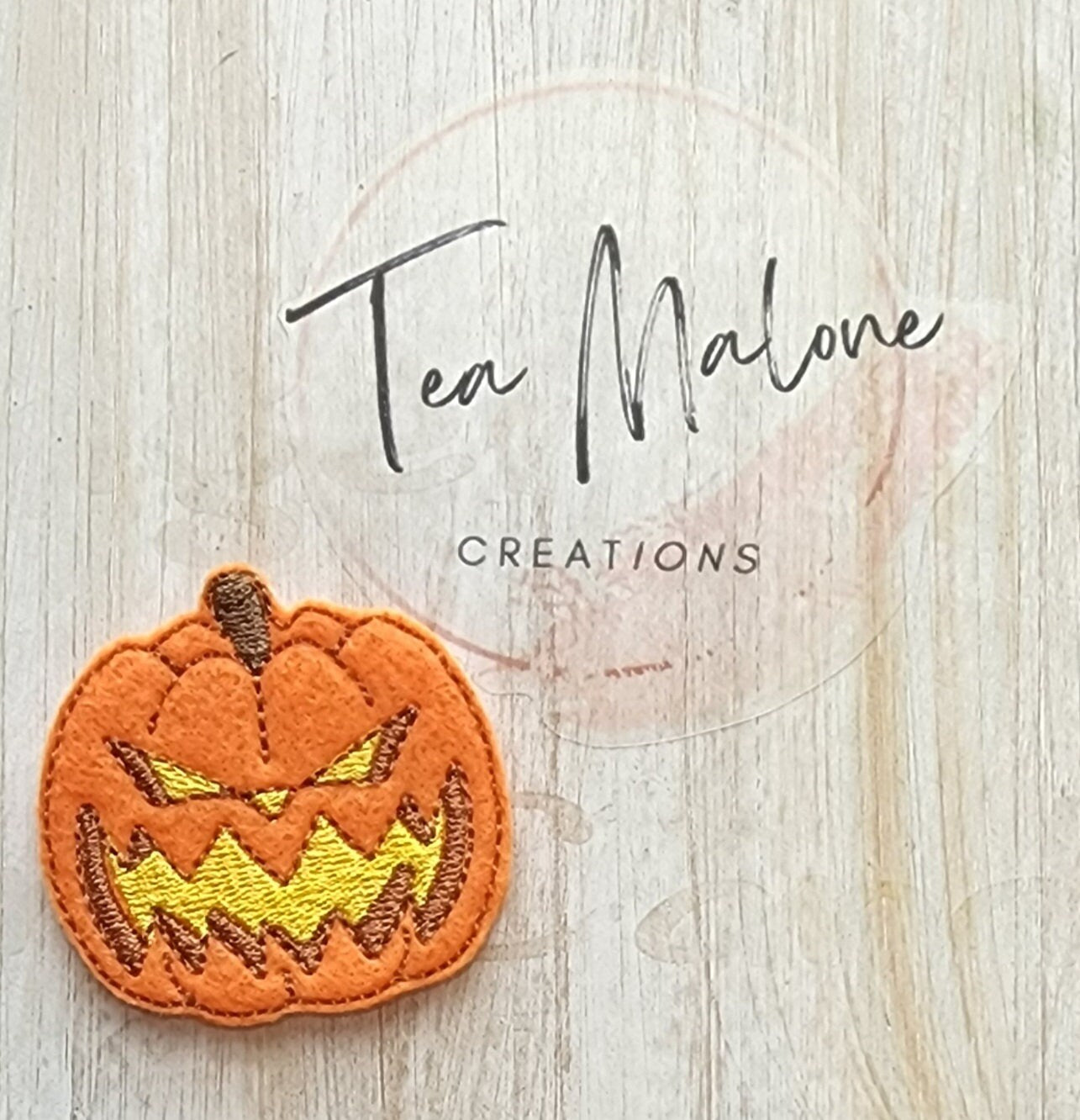 Pumpkin King Embroidery Design
