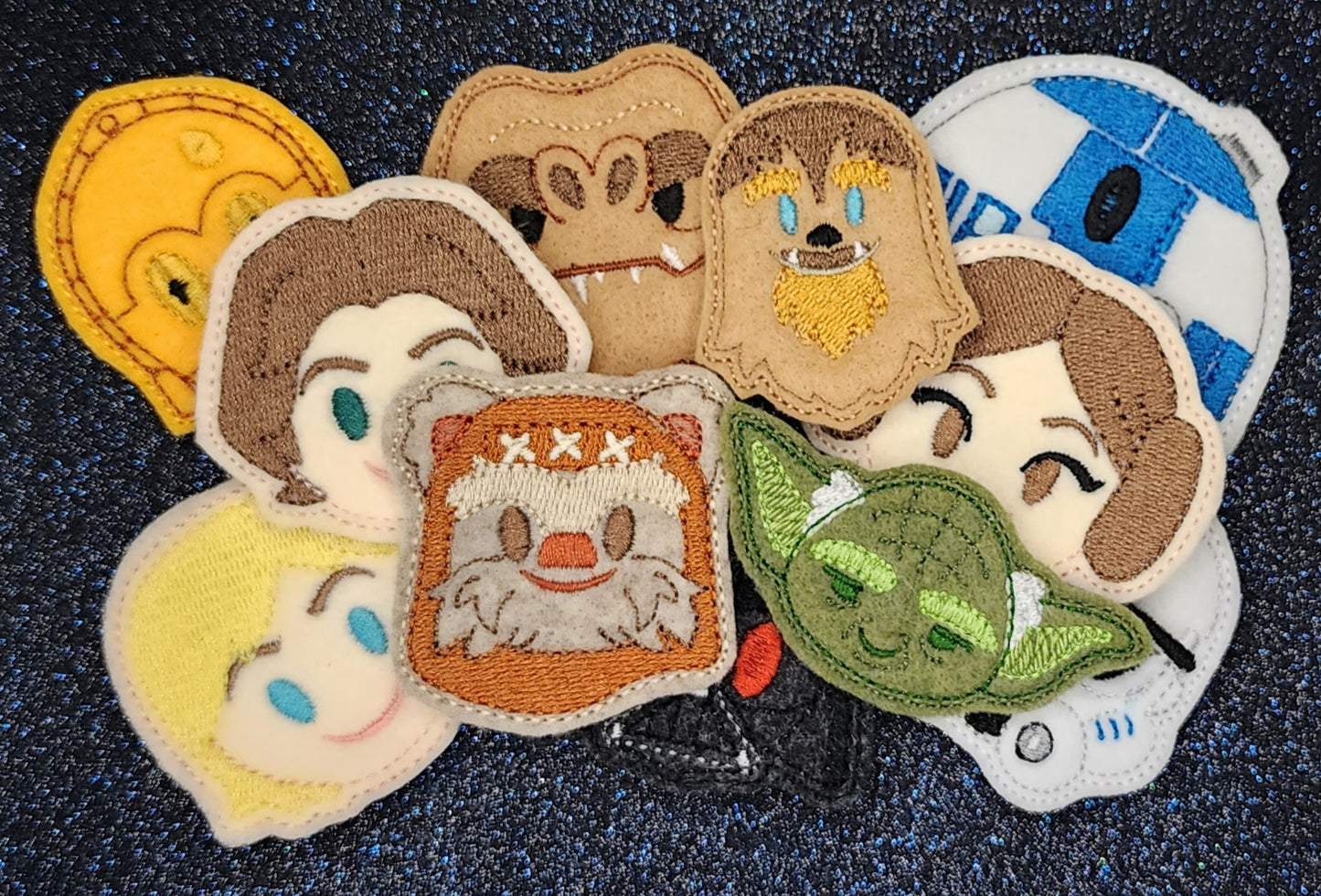 Space Fighters Bundle Embroidery Design