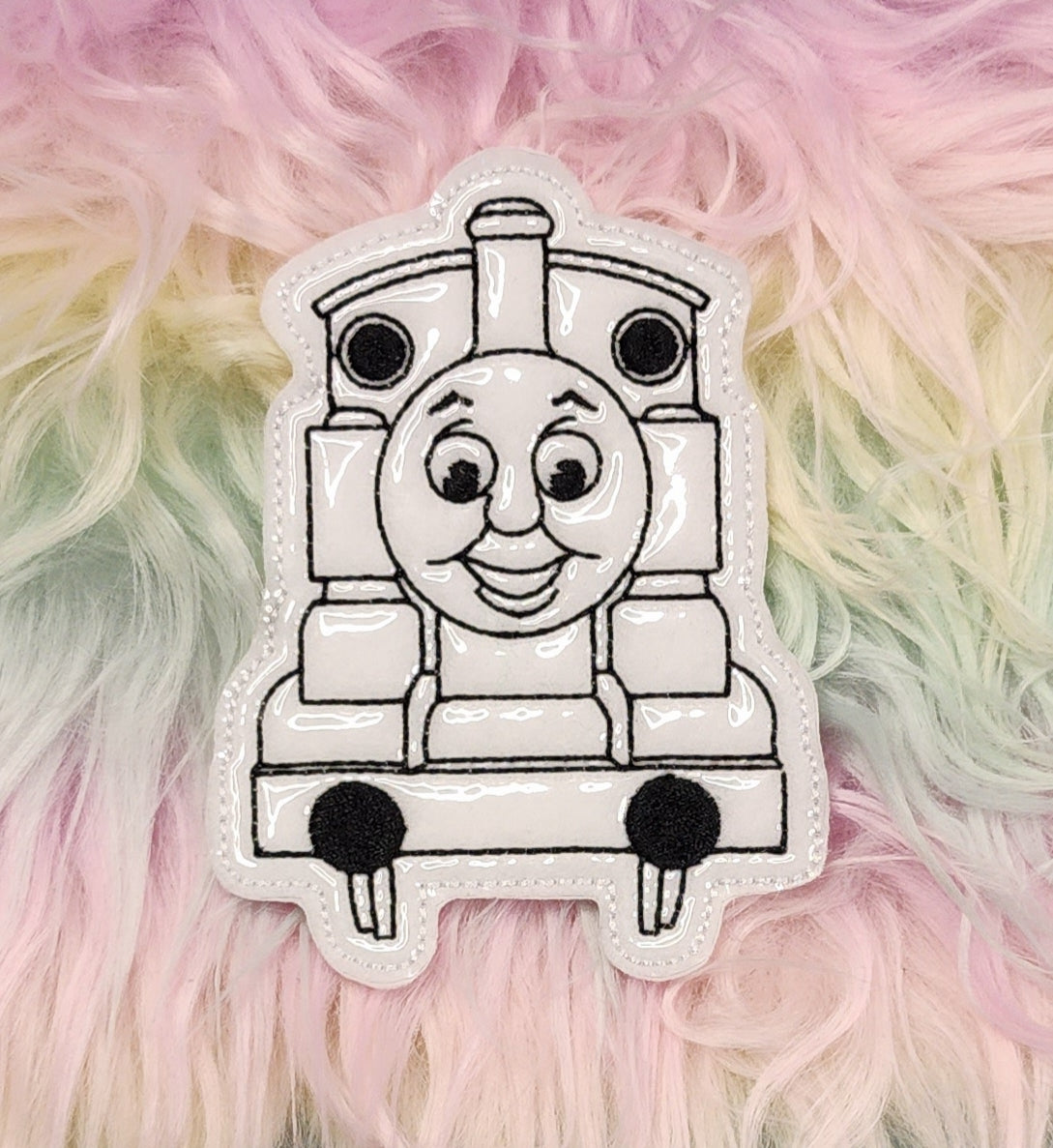 Happy Train Coloring Doll