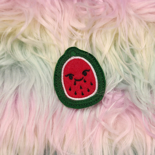 Squishy Melon Embroidery Design