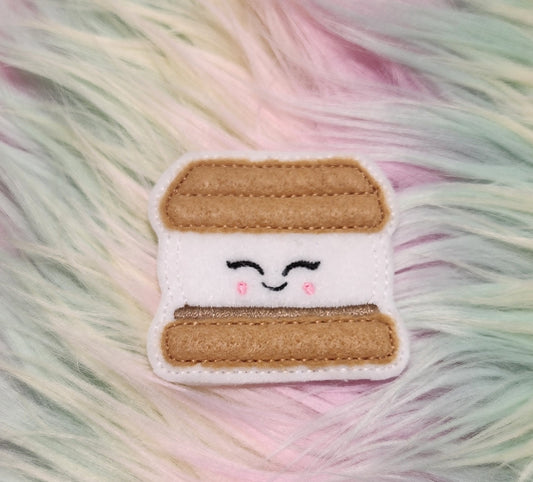 Smore Embroidery Design