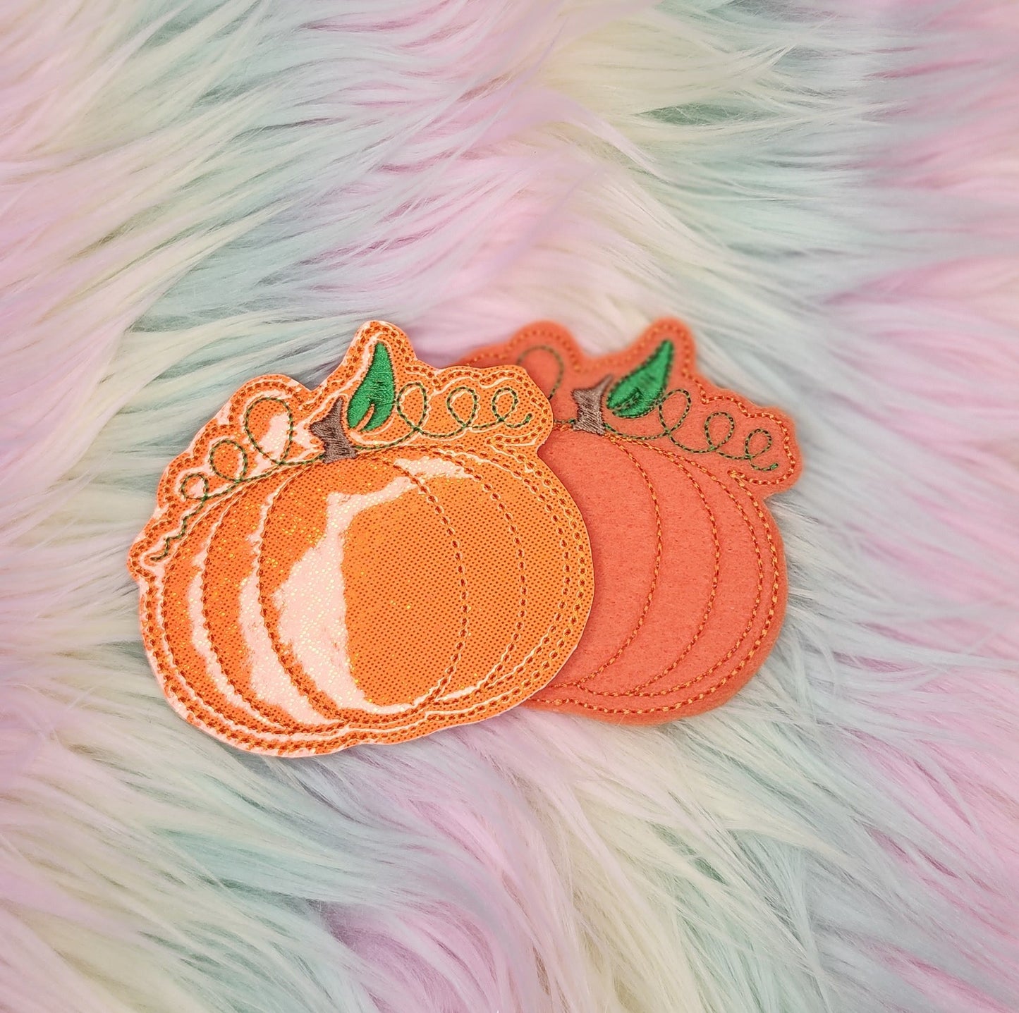 Pumpkin Headband Slider Embroidery Design