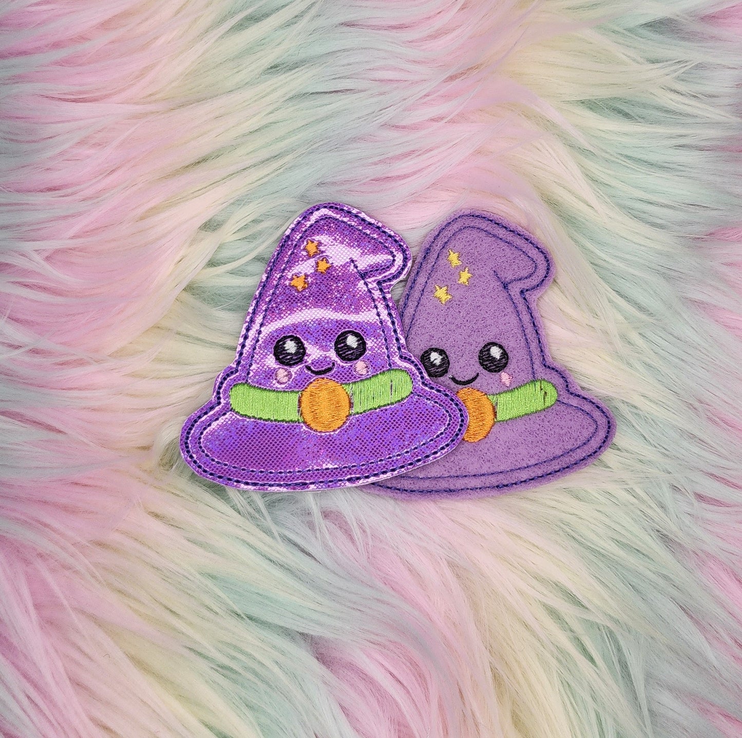 Witchy Hat Headband Slider Embroidery Design