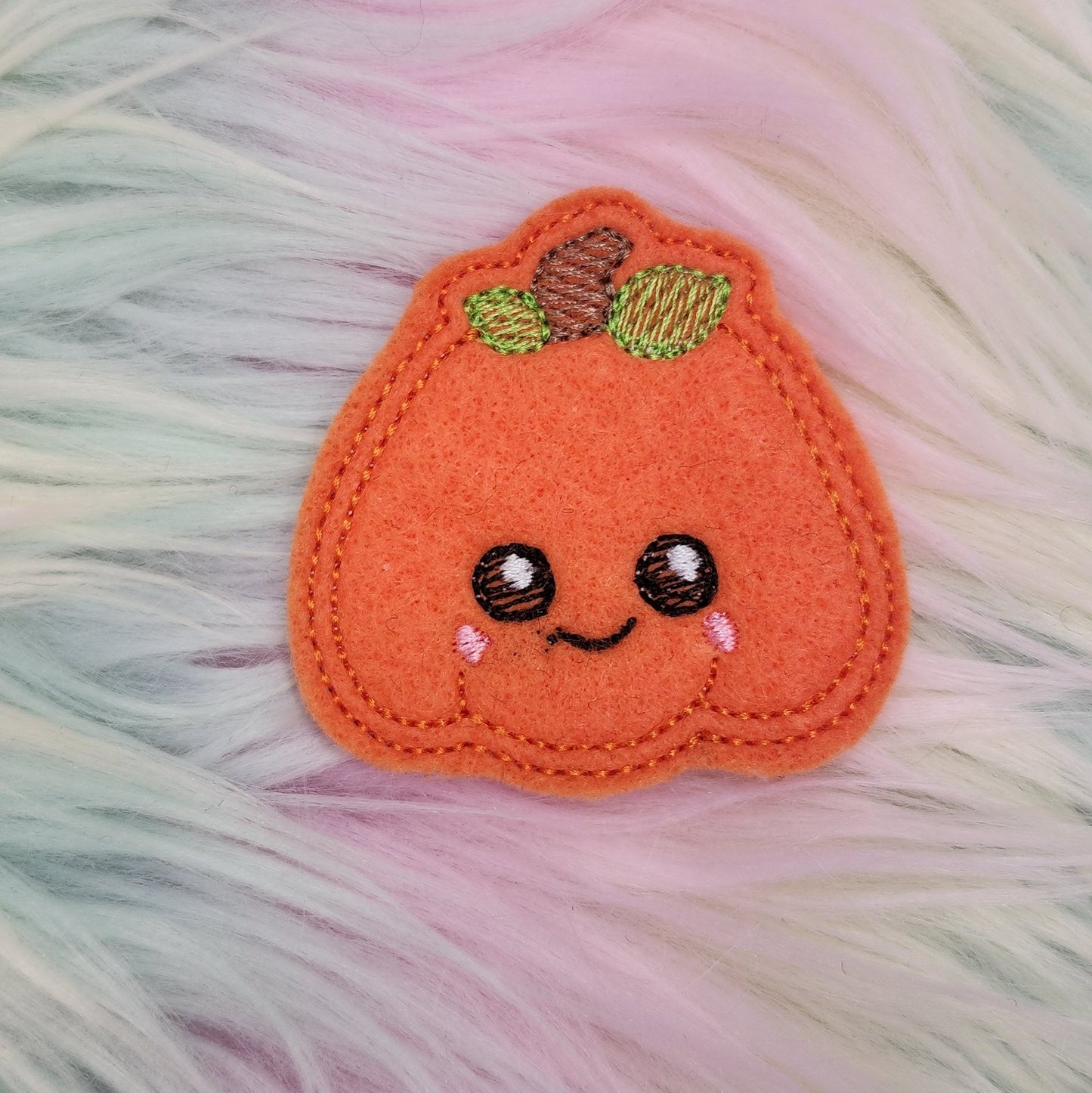 Cute Pumpkin Embroidery Design