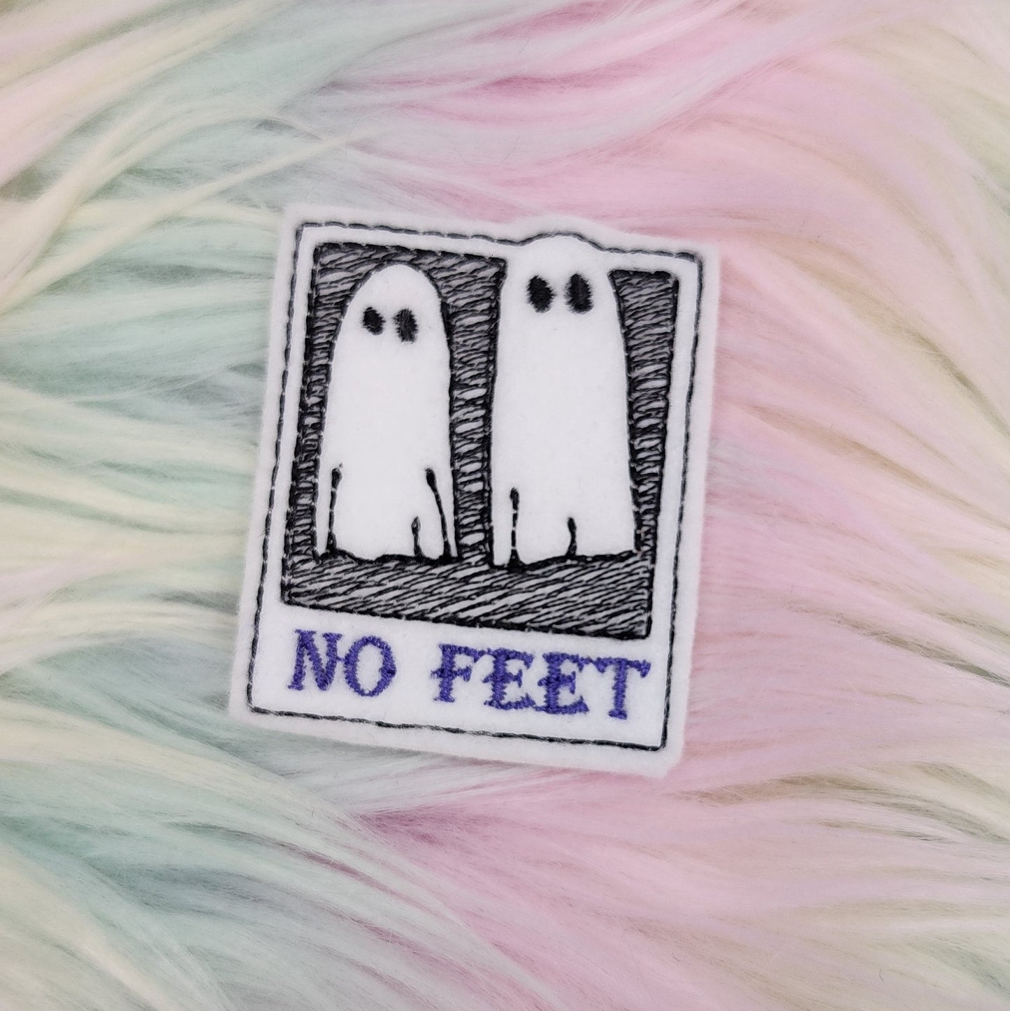 No Feet Photo Embroidery Design