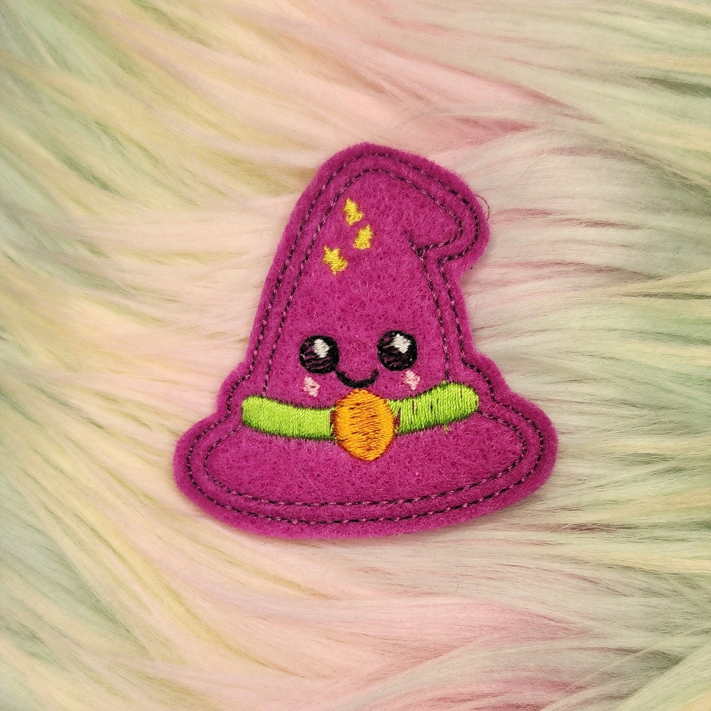 Witch Hat Embroidery Design