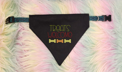 Treats Welcome Embroidery Design