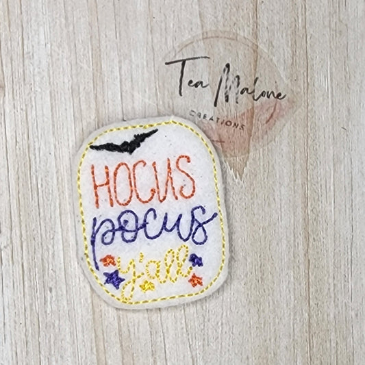 Hocus Pocus Ya'll Embroidery Design