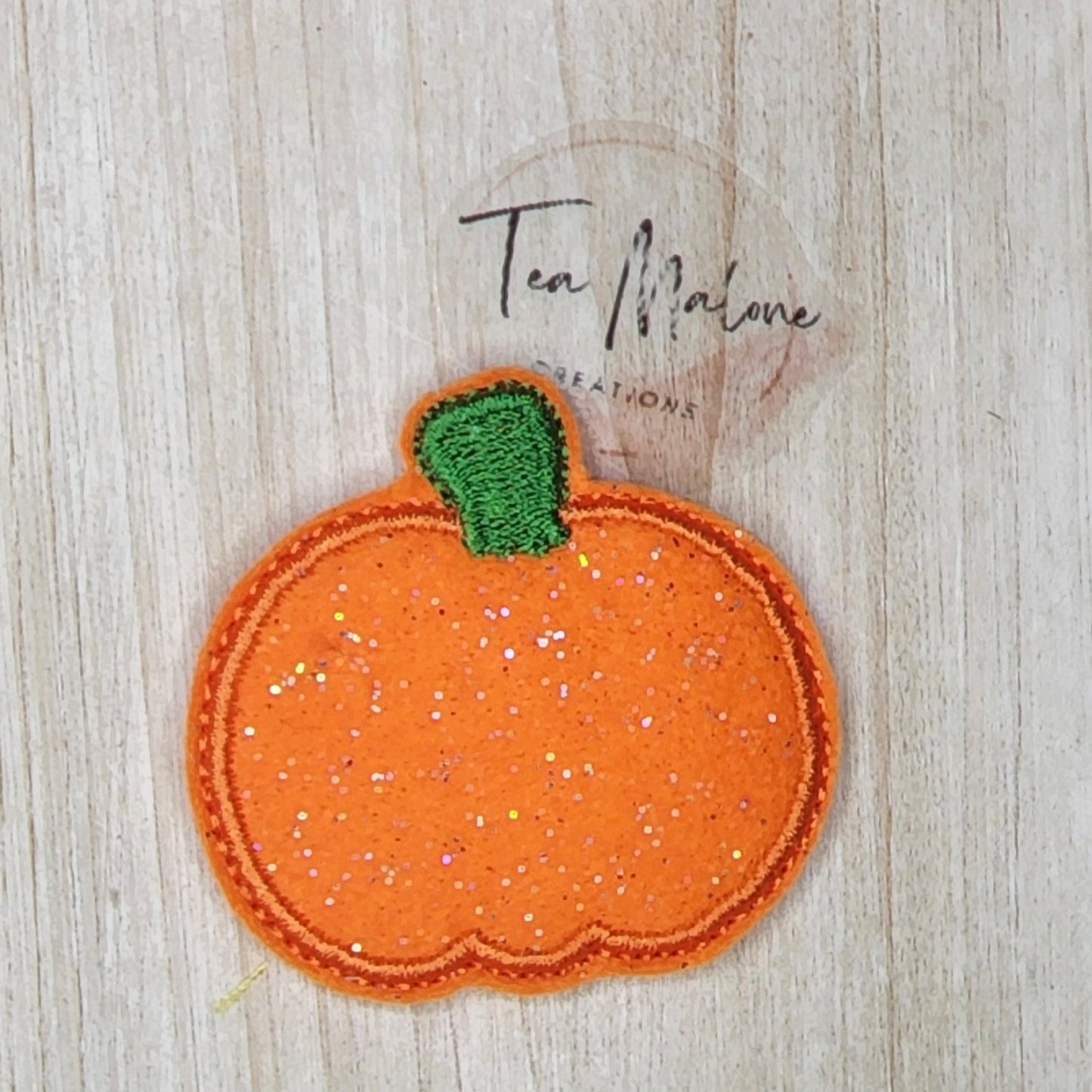 Satin Pumpkin Embroidery Design