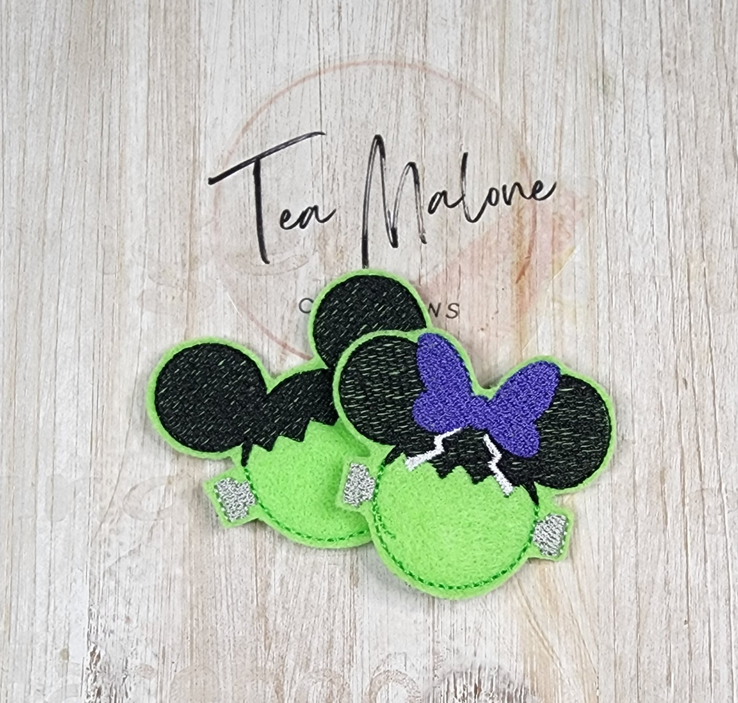 Frankenmouse Set Embroidery Design