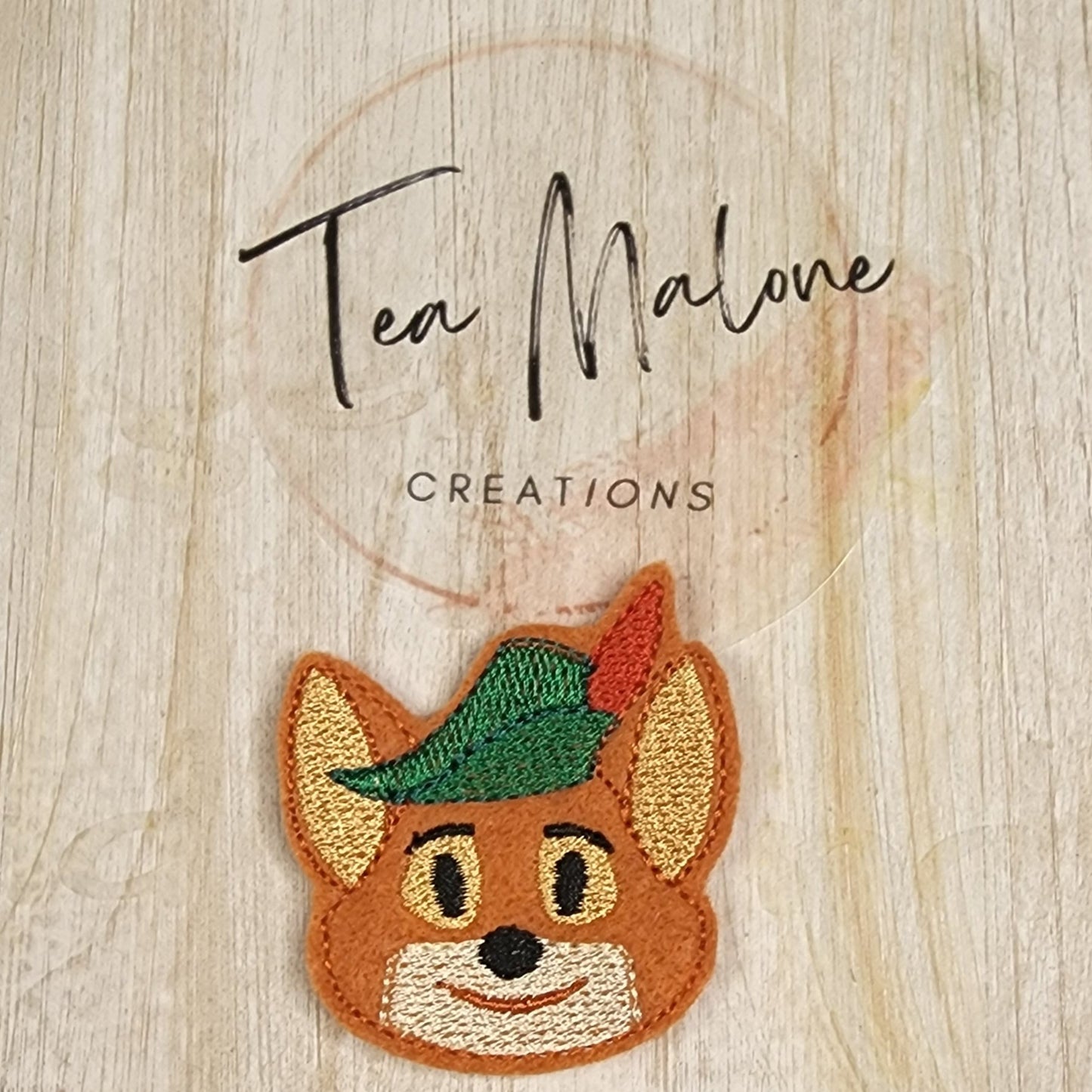 Foxy Thief Embroidery Design