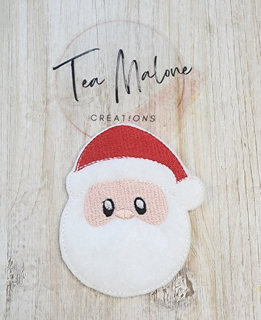 Kawaii Santa Headband Slider Embroidery Design