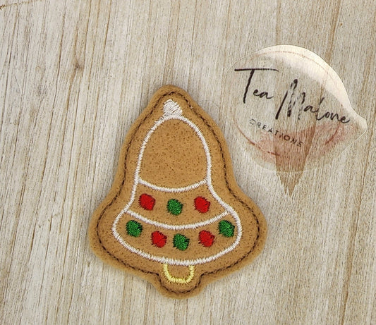 Bell Cookie Embroidery Design