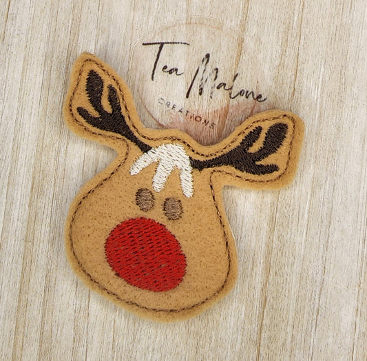 Reindeer Cookie Embroidery Design