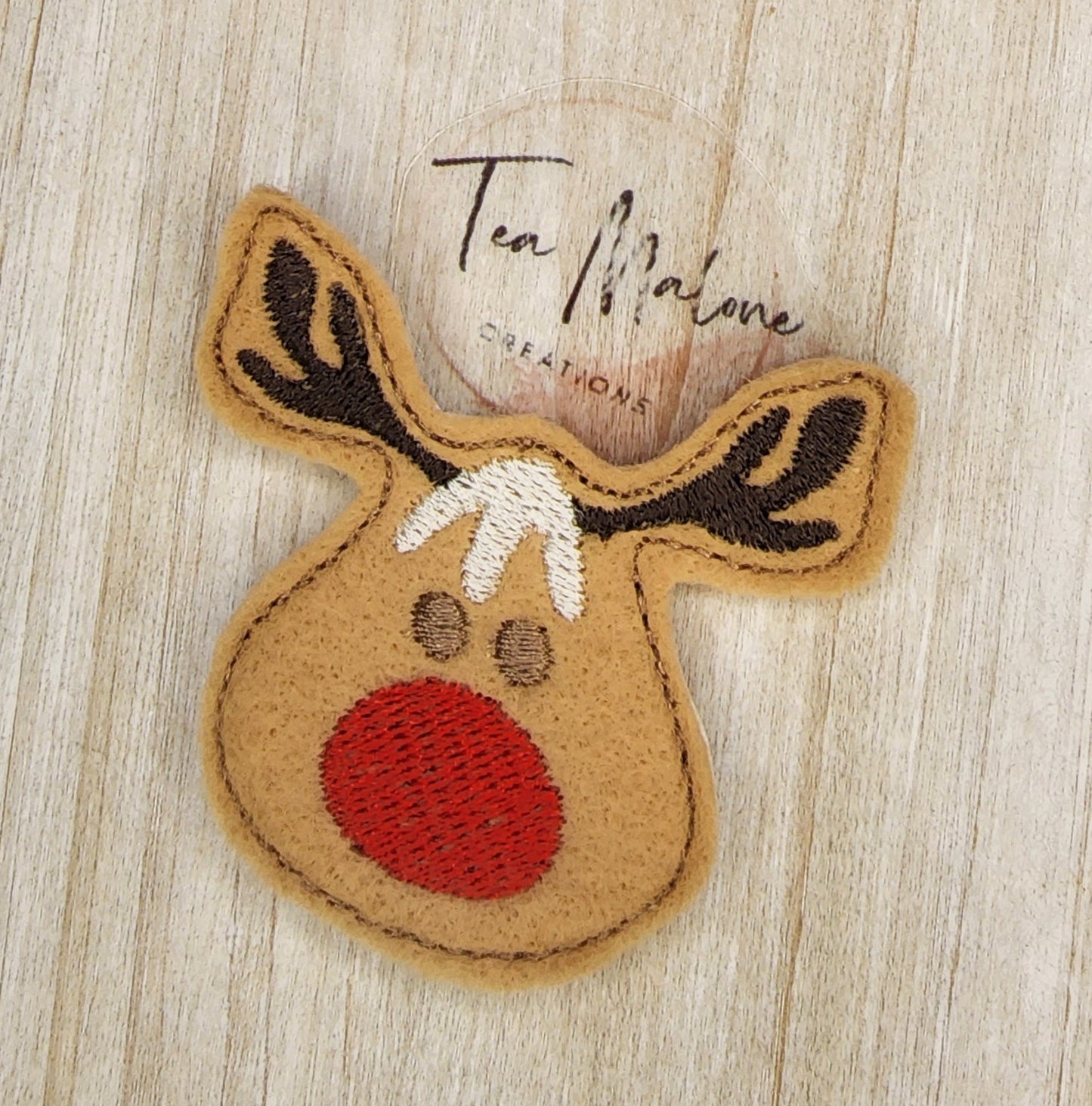 Reindeer Cookie Feltie Sheet