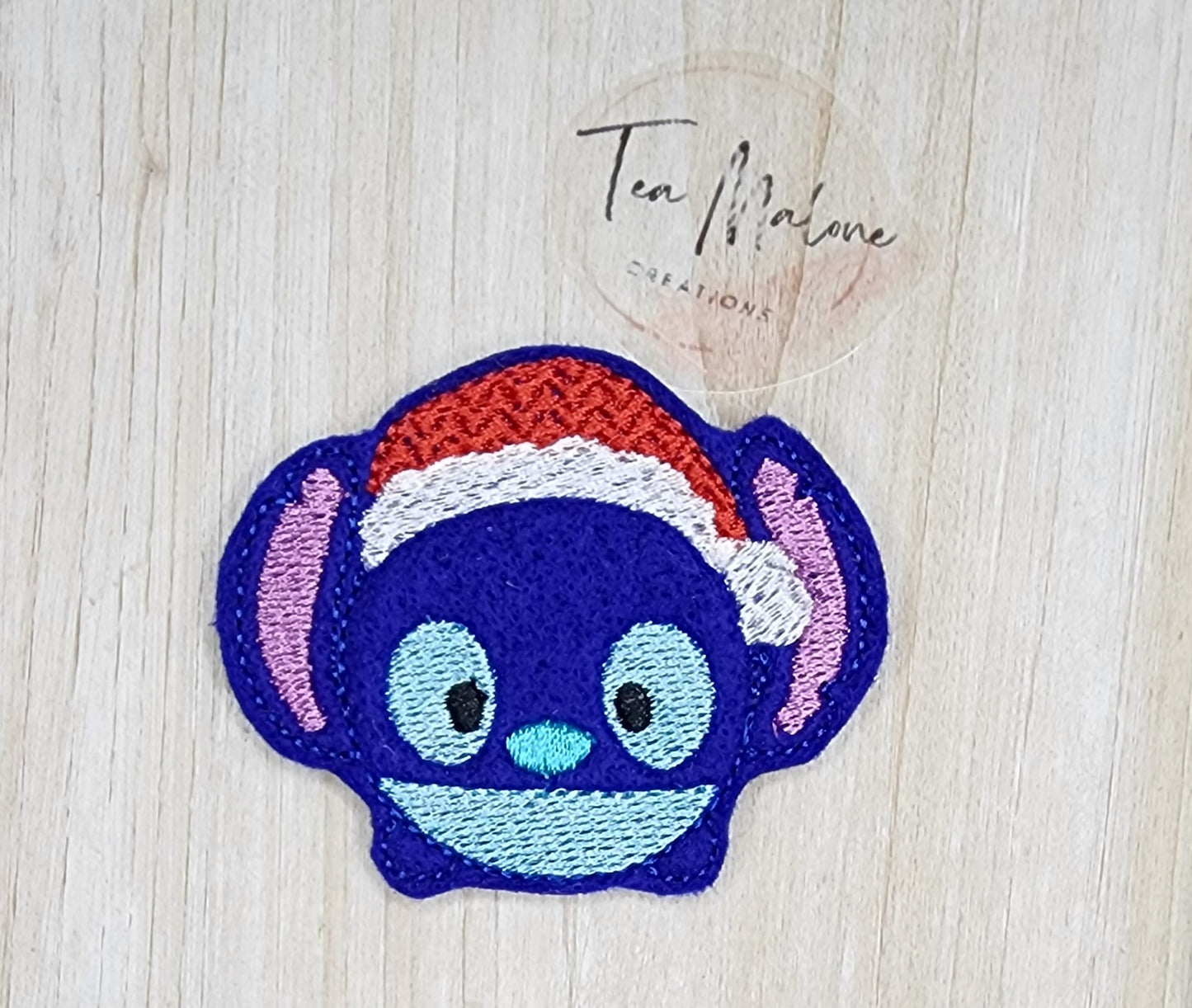 Santa Alien Embroidery Design